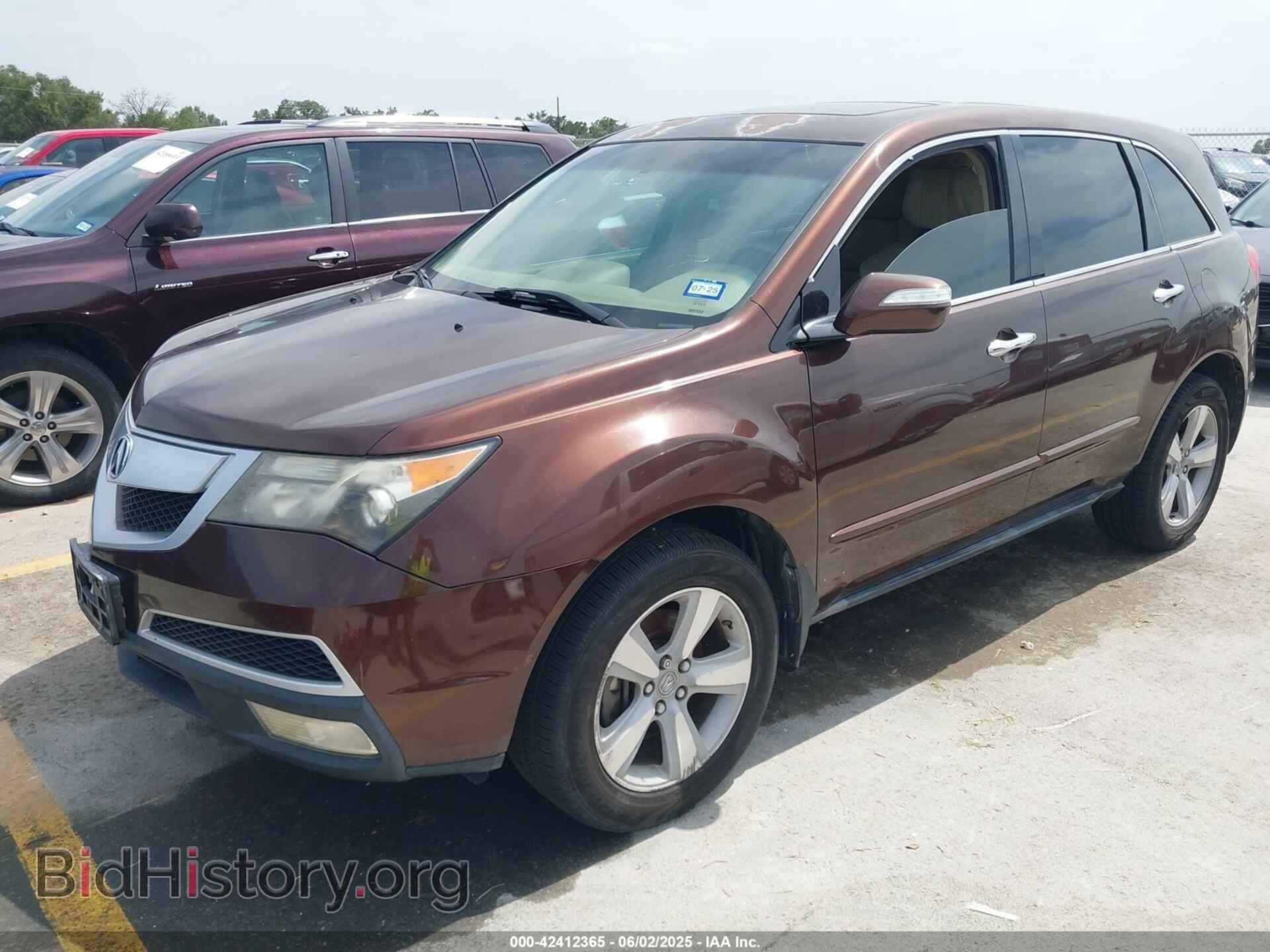 2011 ACURA MDX - VIN: 2HNYD2H68BH510567 - Фото 2