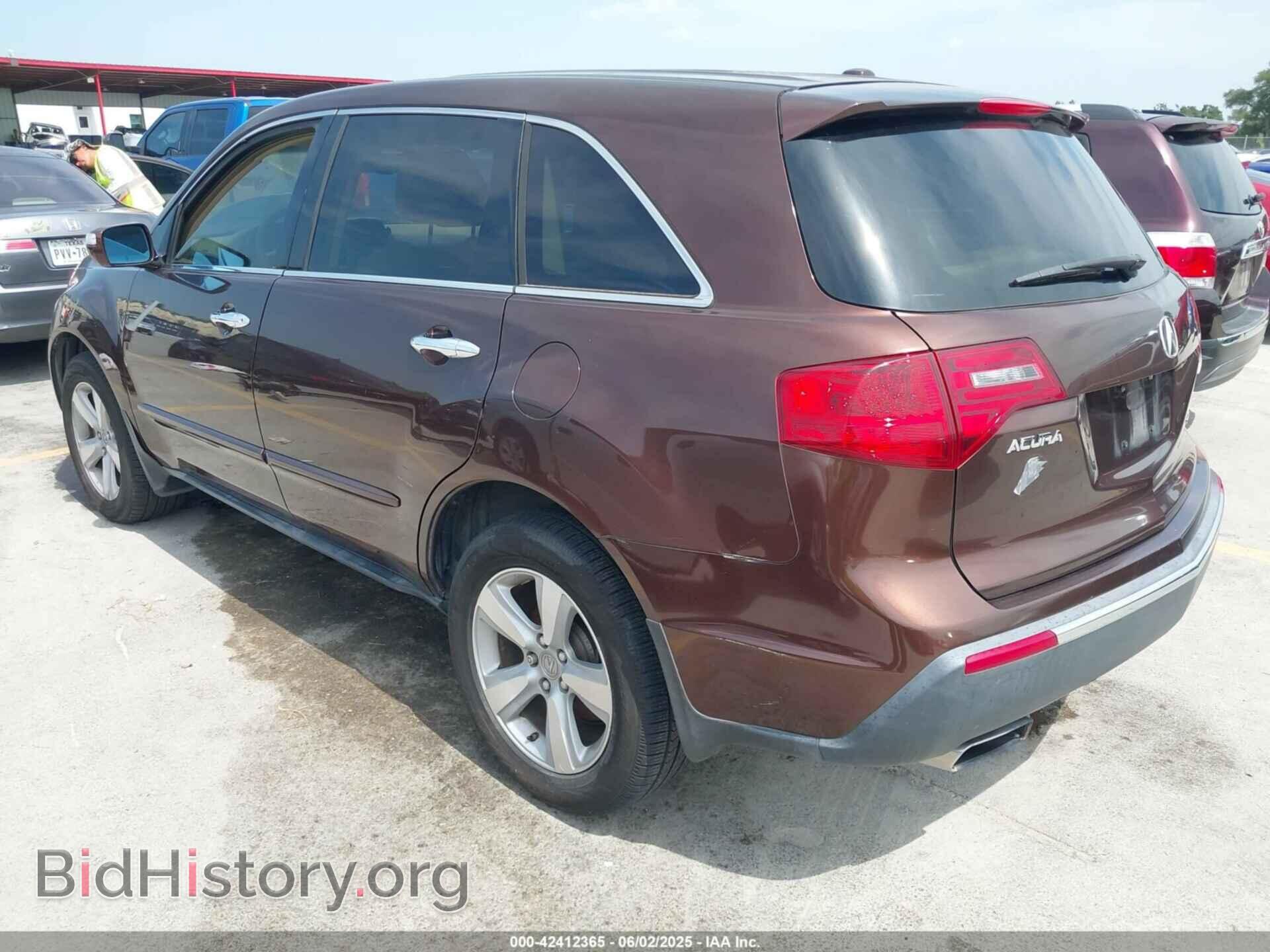 2011 ACURA MDX - VIN: 2HNYD2H68BH510567 - Фото 3