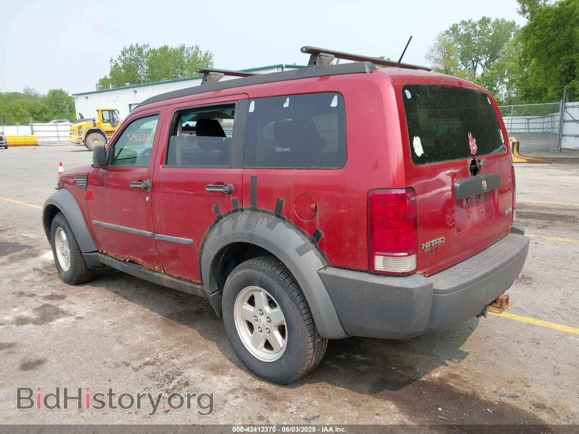 2007 DODGE NITRO - VIN: 1D8GU28KX7W555437 - Photo 3