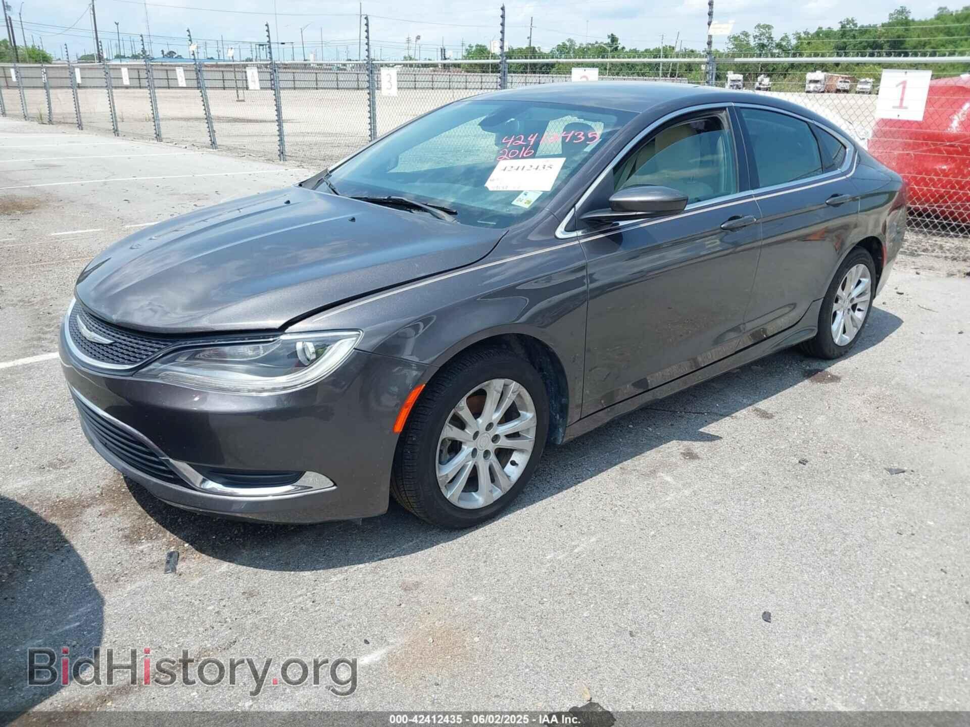 2016 CHRYSLER 200 - VIN: 1C3CCCAB8GN138554 - Фото 2