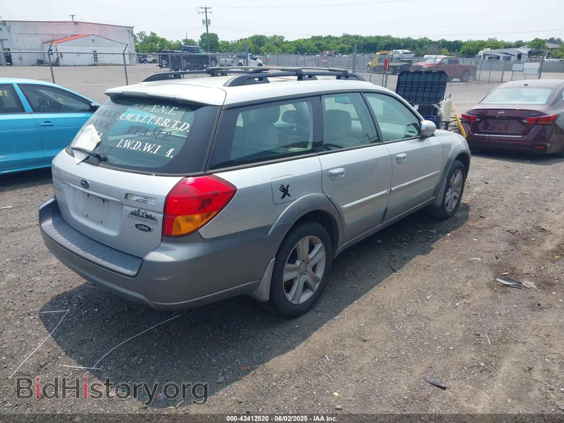 2007 SUBARU OUTBACK - VIN: 4S4BP86C874340192 - Фото 4