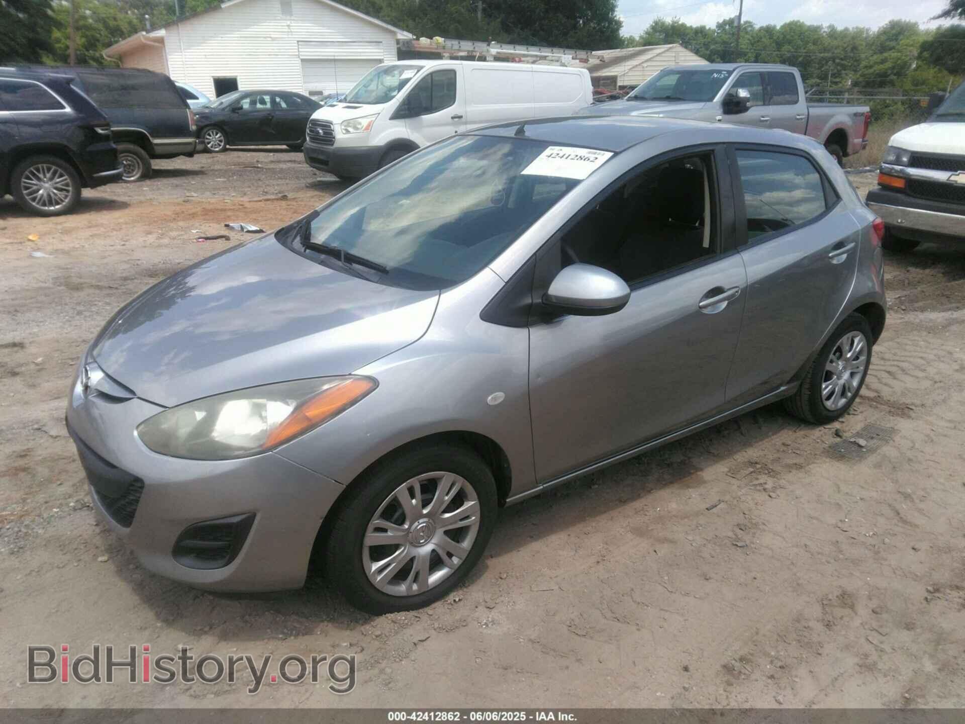 2014 MAZDA MAZDA2 - VIN: JM1DE1KYXE0182051 - Фото 2