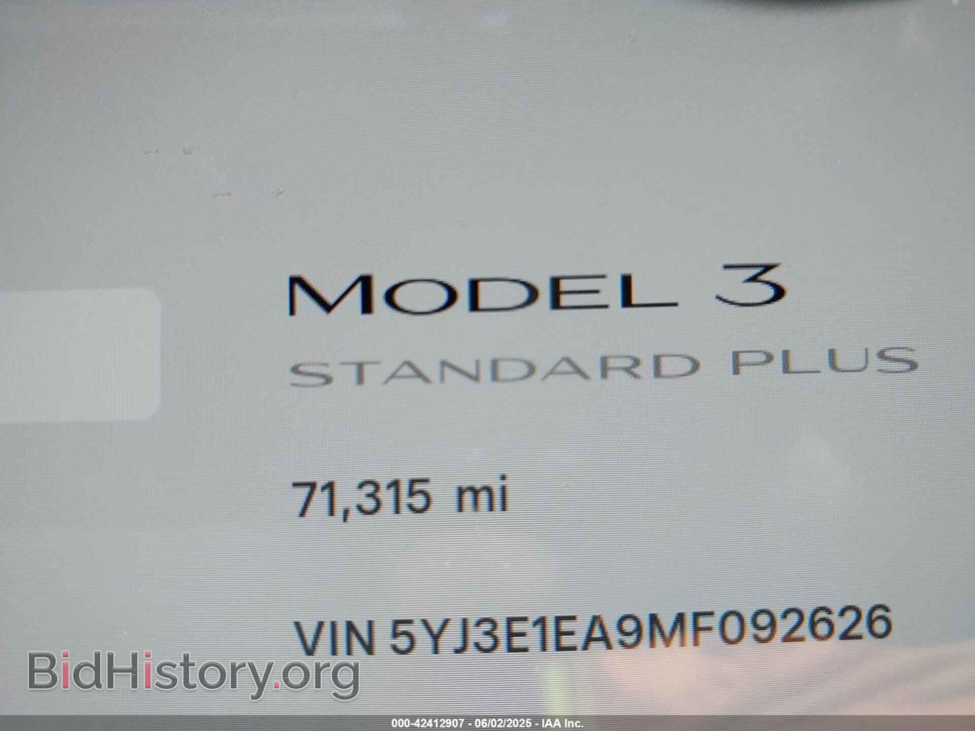 2021 TESLA MODEL 3 - VIN: 5YJ3E1EA9MF092626 - Фото 7