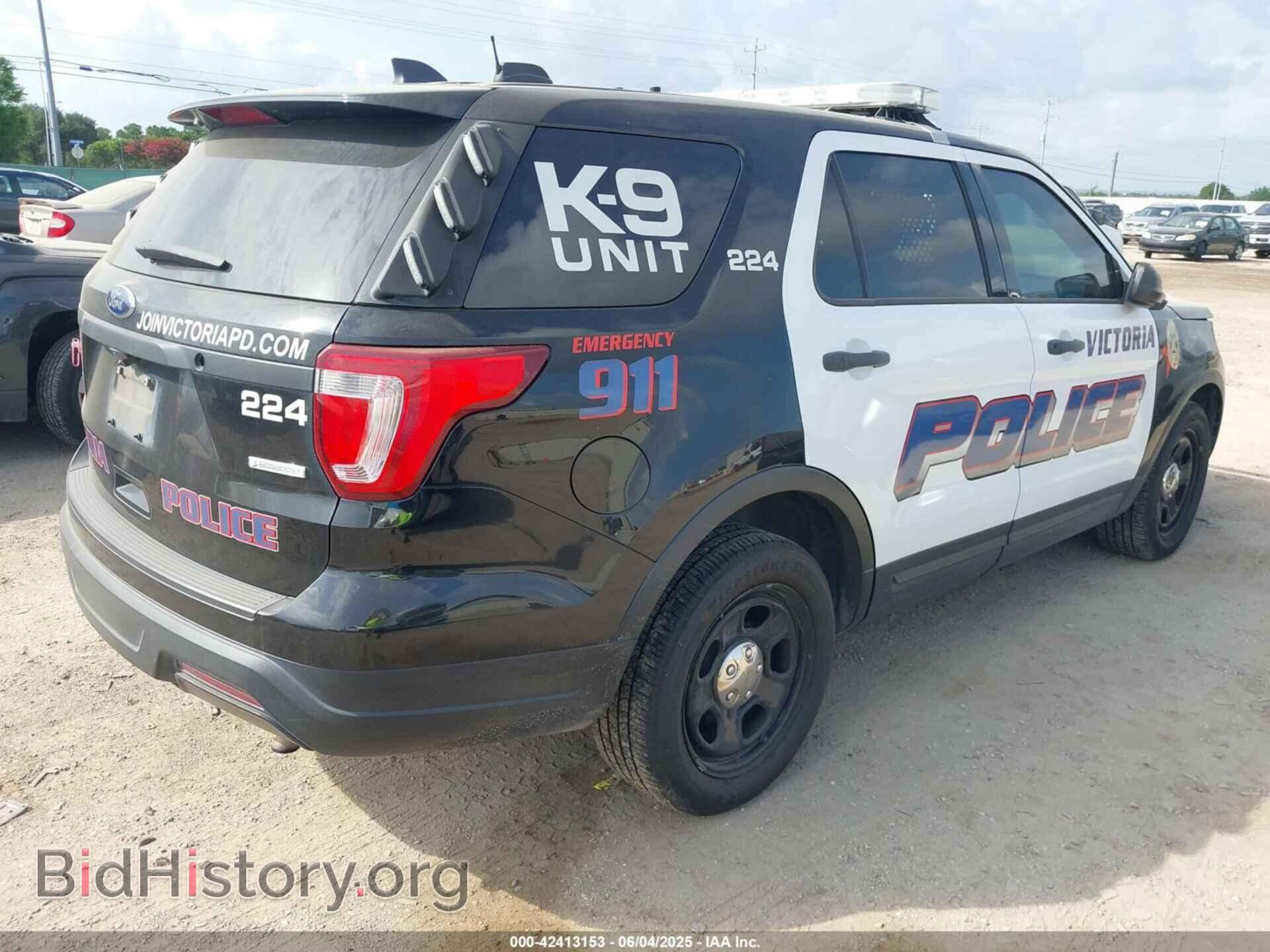 2018 FORD POLICE INTERCEPTOR - VIN: 1FM5K8AT5JGB19089 - Photo 4