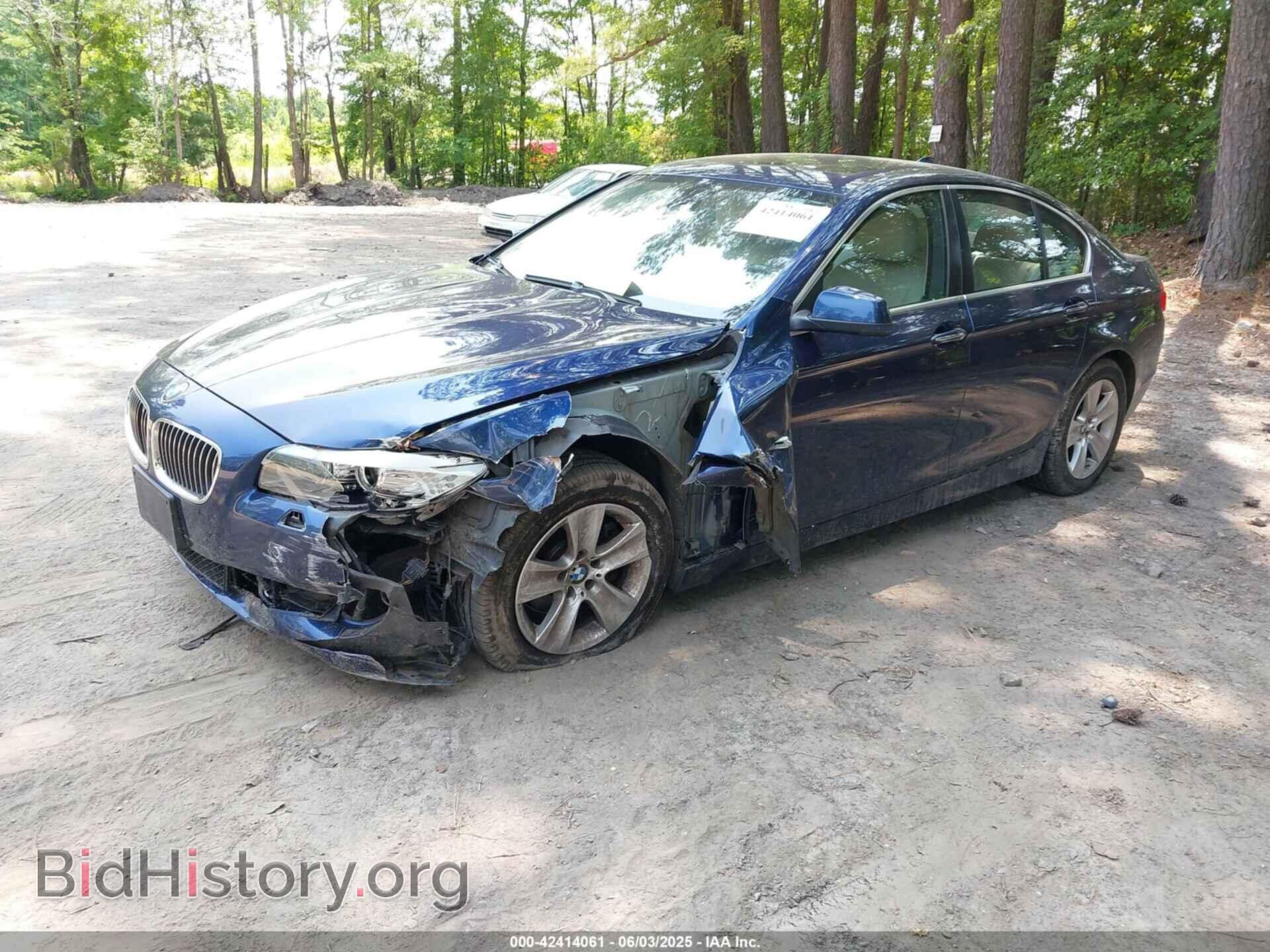 2013 BMW 528I - VIN: WBAXH5C59DD115381 - Фото 2