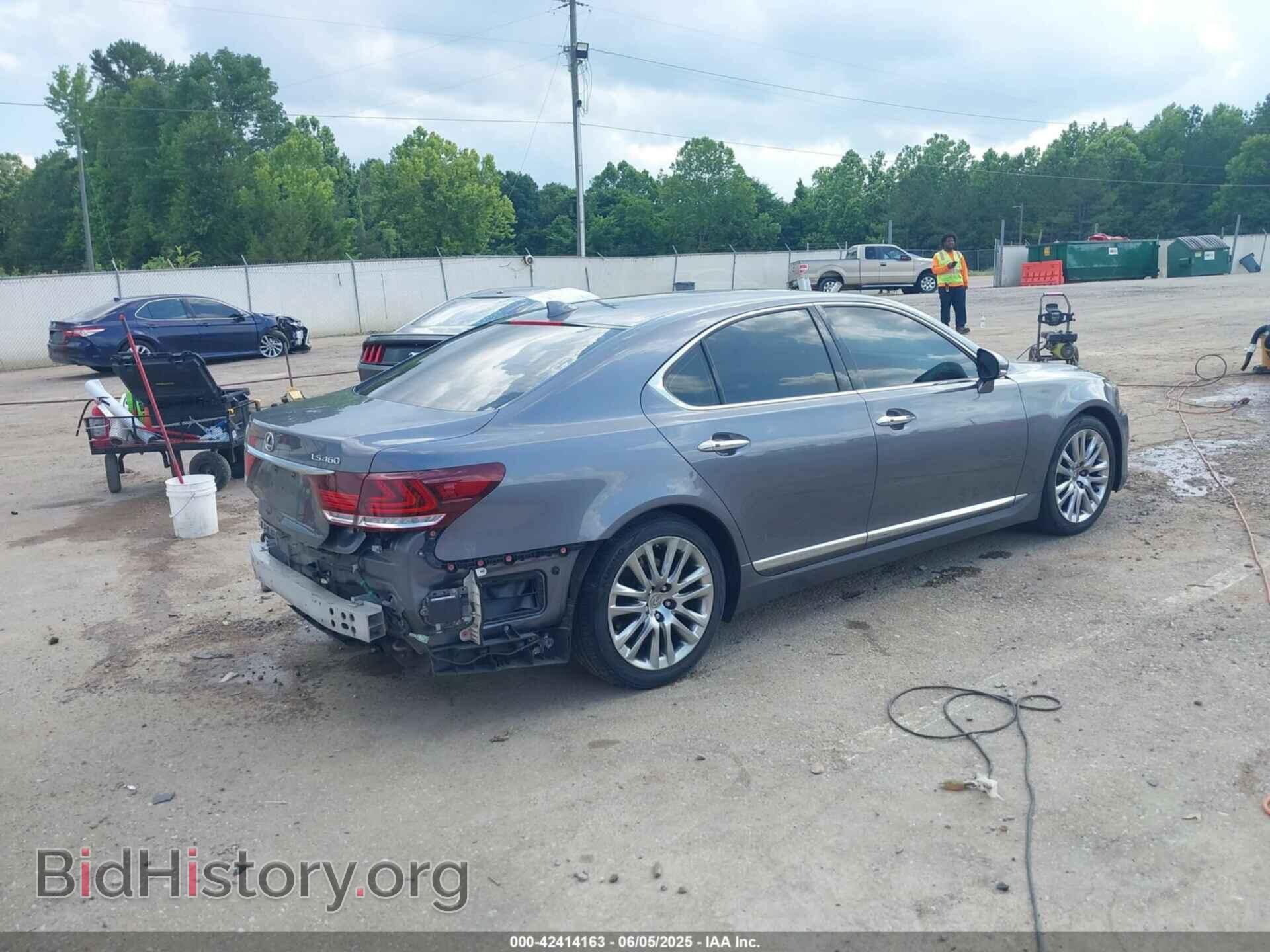 2016 LEXUS LS 460 - VIN: JTHCL5EF5G5027351 - Фото 4