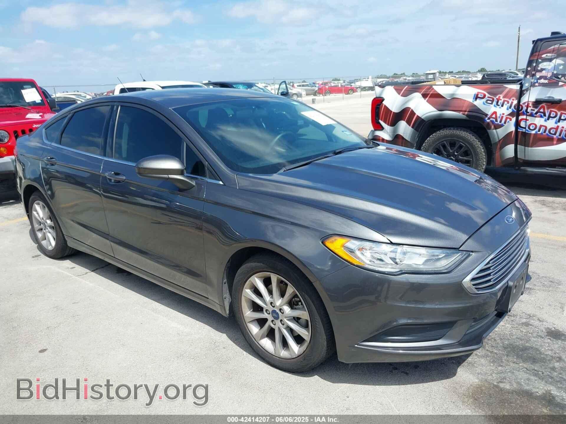 Photo 3FA6P0H7XHR348638 - FORD FUSION 2017