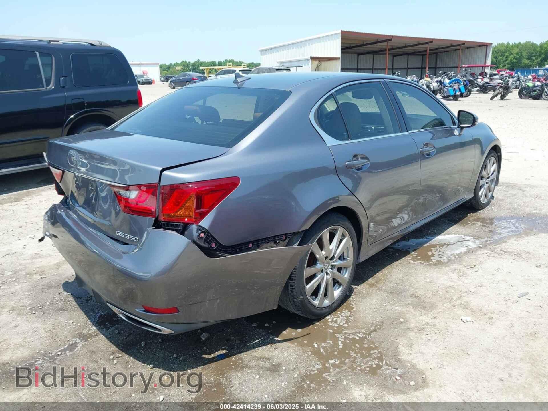 2013 LEXUS GS 350 - VIN: JTHBE1BL0D5000790 - Photo 4
