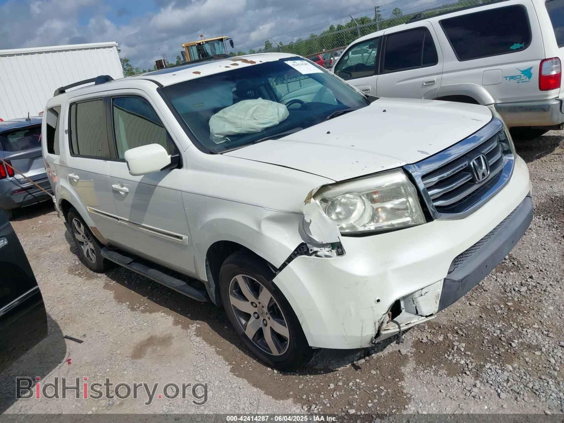 Фотография 5FNYF3H97CB032603 - HONDA PILOT 2012