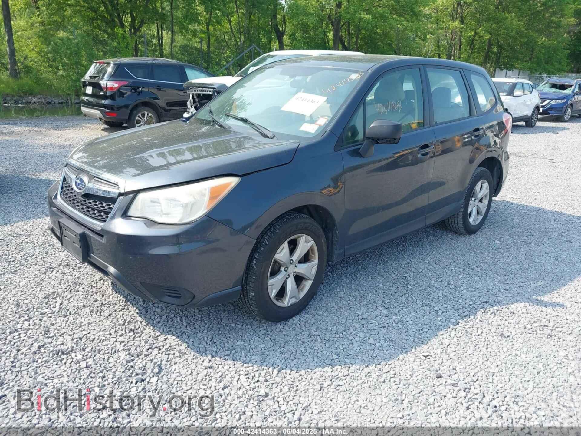 2014 SUBARU FORESTER - VIN: JF2SJAAC2EH433947 - Фото 2