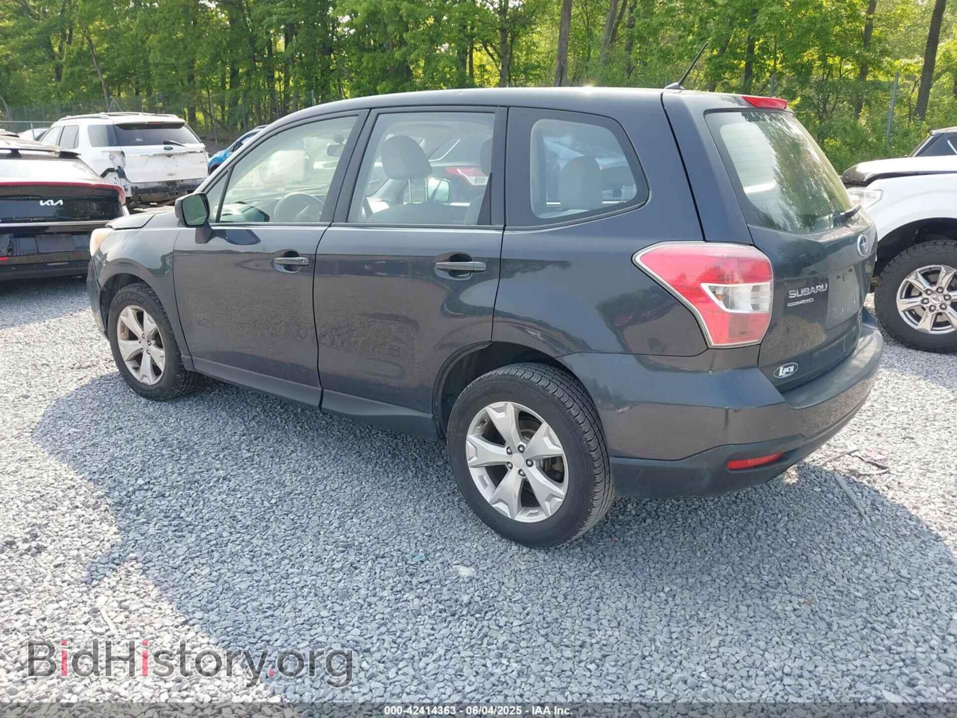 2014 SUBARU FORESTER - VIN: JF2SJAAC2EH433947 - Фото 3