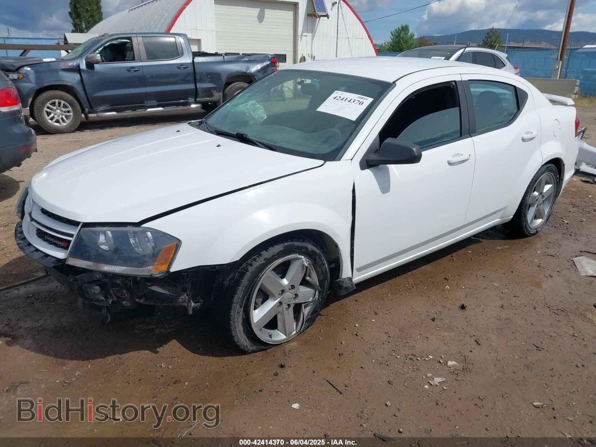 2013 DODGE AVENGER - VIN: 1C3CDZAG2DN768724 - Фото 2