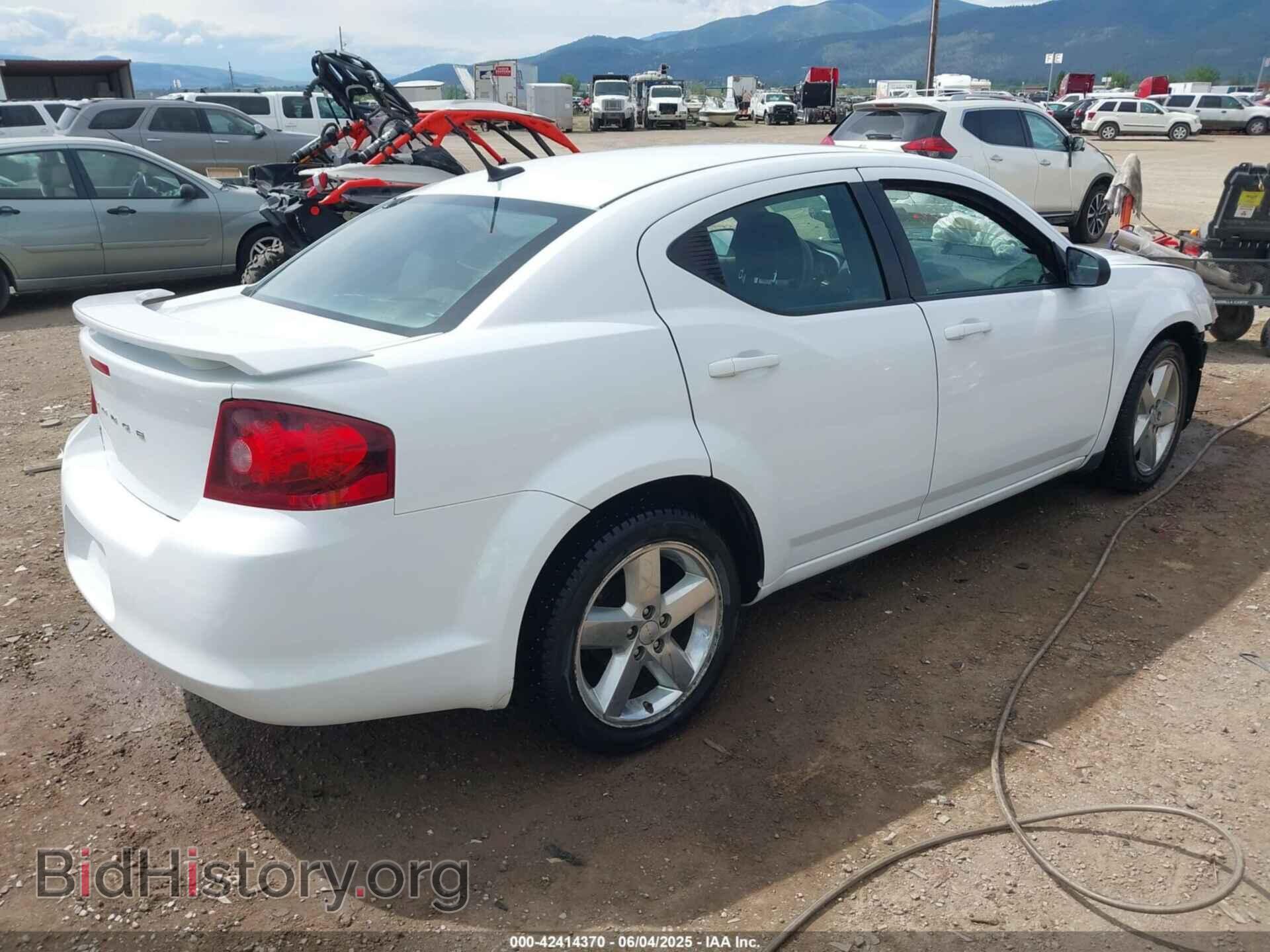 2013 DODGE AVENGER - VIN: 1C3CDZAG2DN768724 - Фото 4