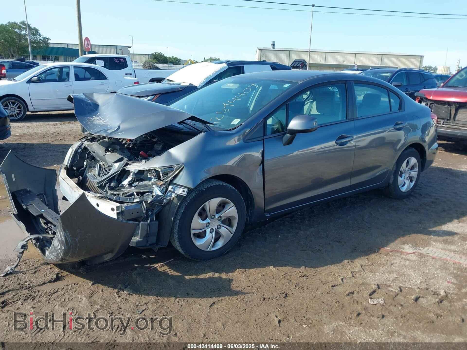 2013 HONDA CIVIC - VIN: 19XFB2F54DE041313 - Фото 2