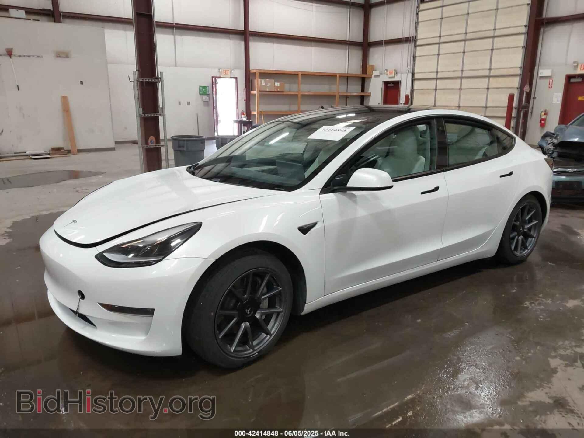 2021 TESLA MODEL 3 - VIN: 5YJ3E1EB8MF995908 - Фото 2