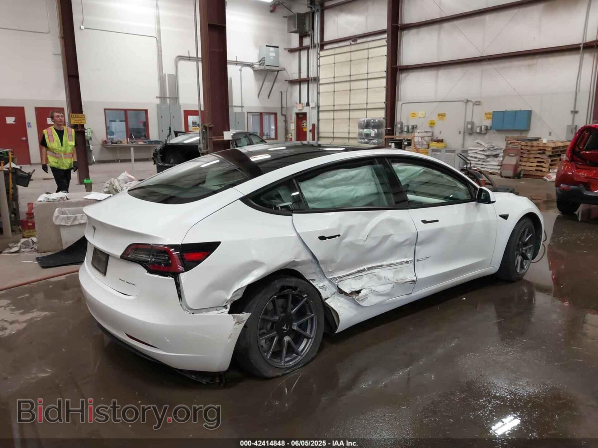 2021 TESLA MODEL 3 - VIN: 5YJ3E1EB8MF995908 - Фото 4