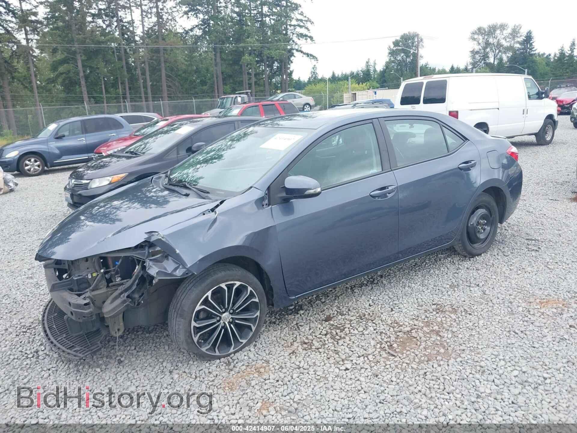 2014 TOYOTA COROLLA - VIN: 5YFBURHEXEP155508 - Фото 2
