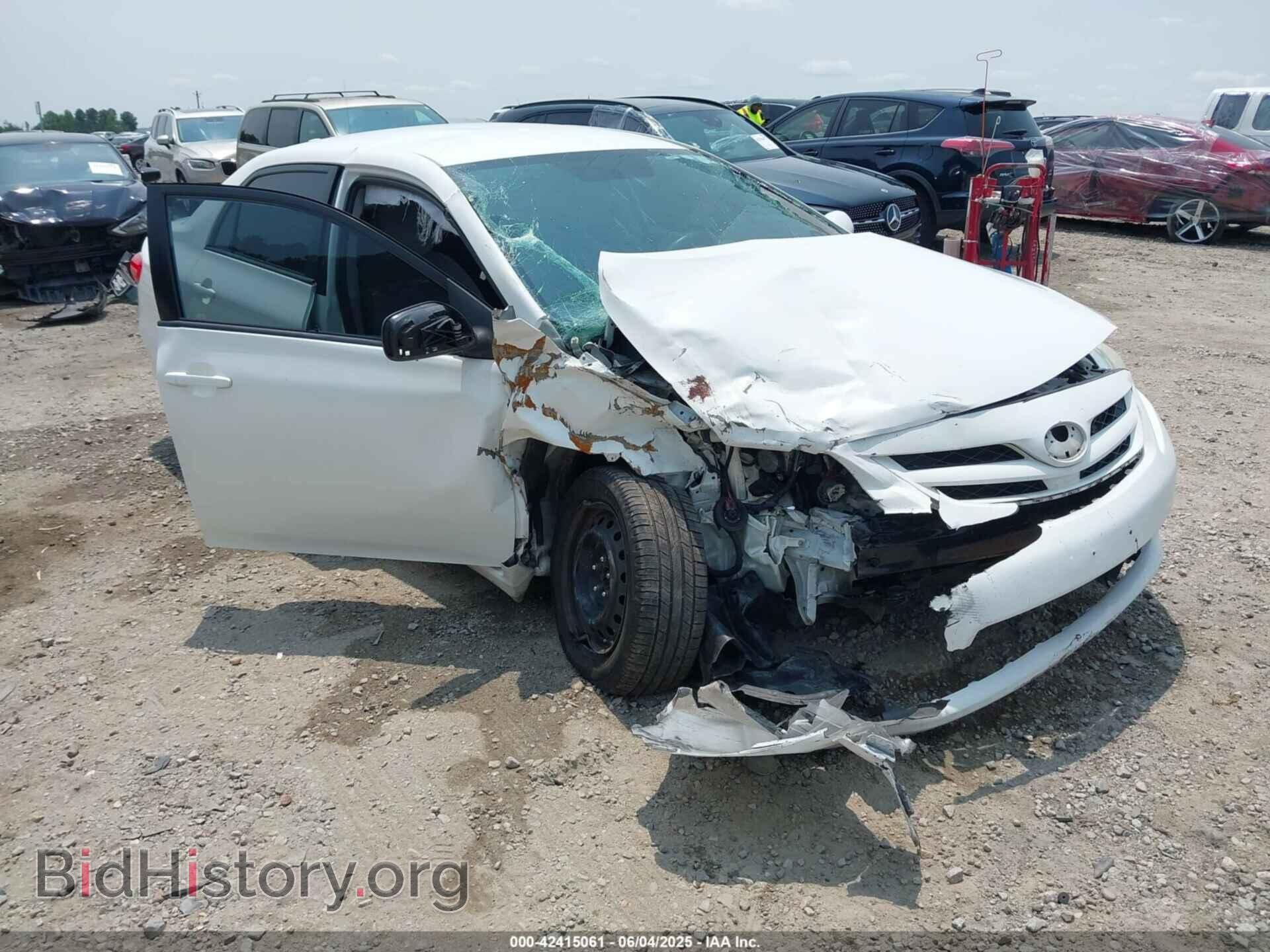 Photo 2T1BU4EE8CC814271 - TOYOTA COROLLA 2012