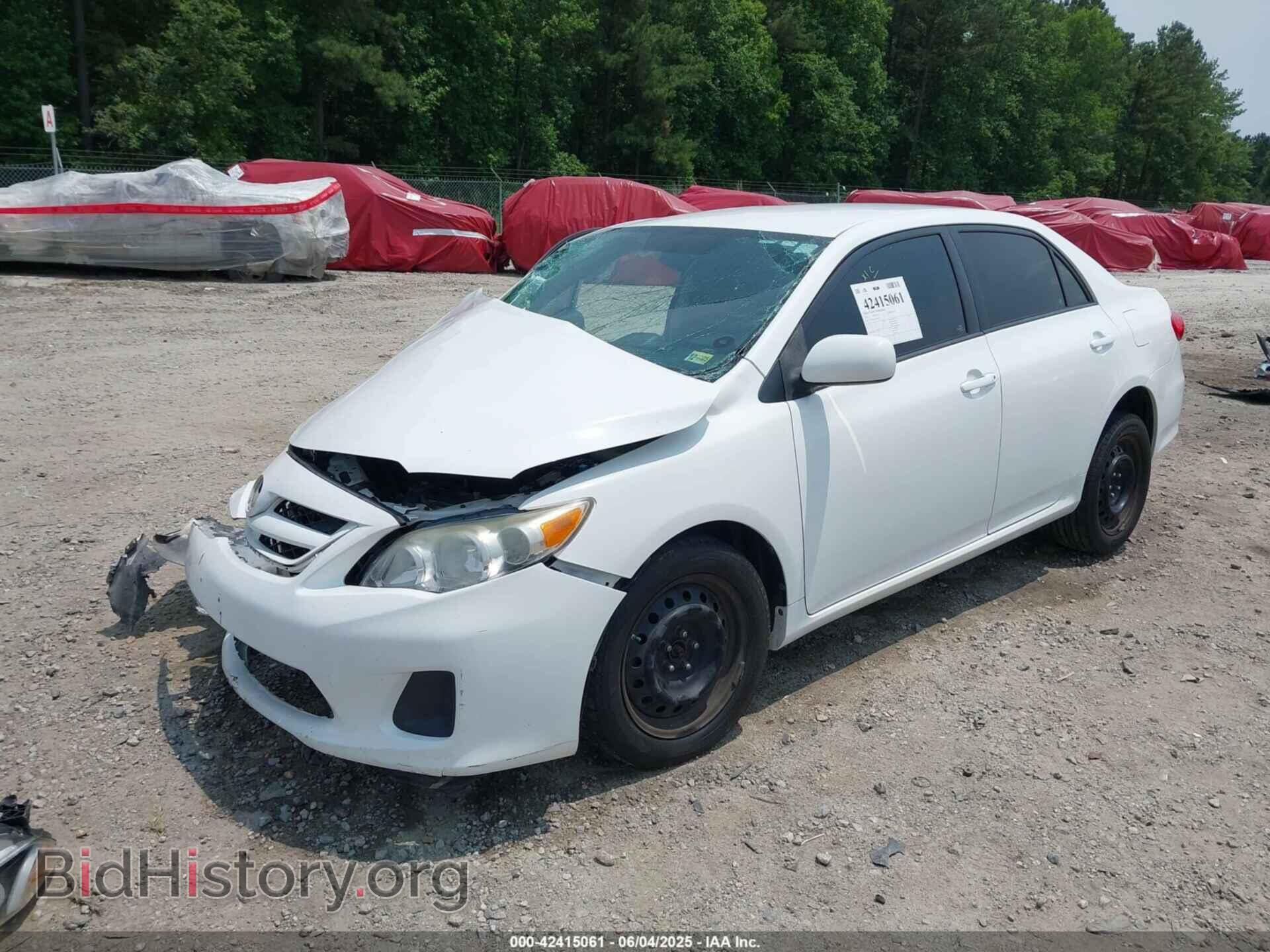 2012 TOYOTA COROLLA - VIN: 2T1BU4EE8CC814271 - Фото 2
