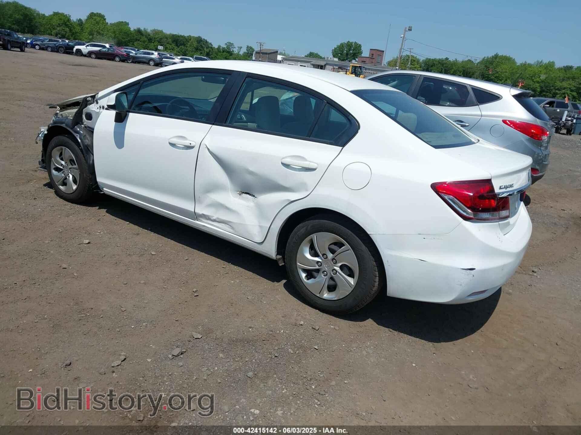2013 HONDA CIVIC - VIN: 2HGFB2F57DH603596 - Фото 3