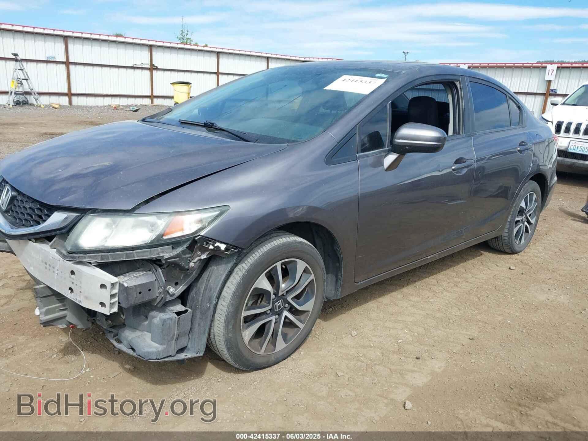 2015 HONDA CIVIC - VIN: 19XFB2F88FE211606 - Фото 2