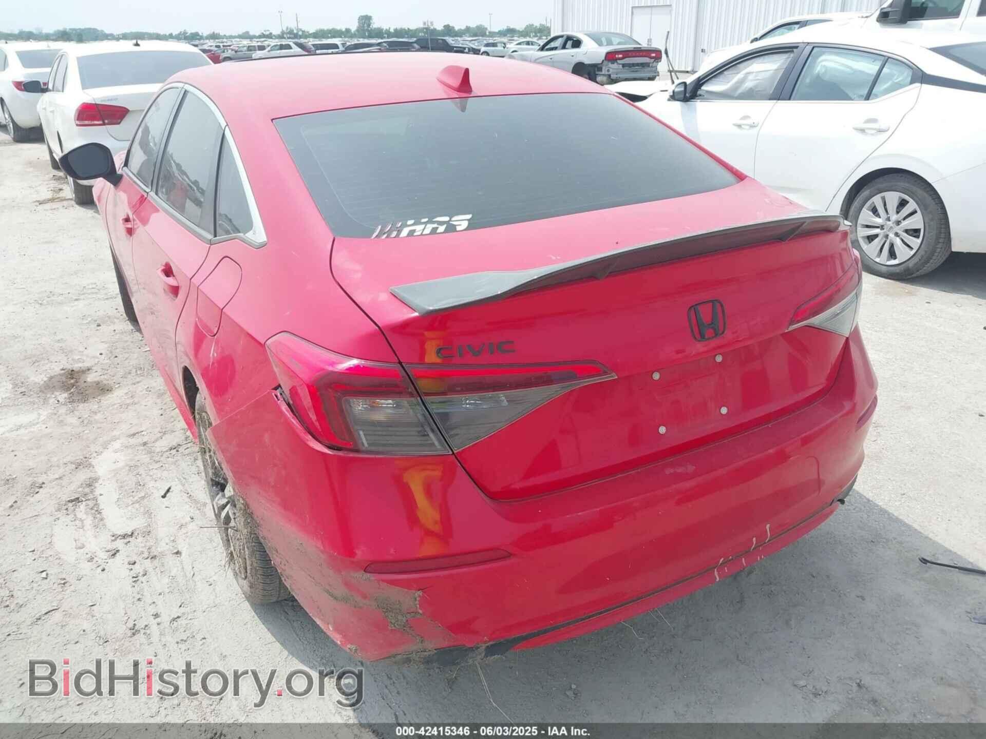2022 HONDA CIVIC - VIN: 2HGFE1F71NH302438 - Фото 3
