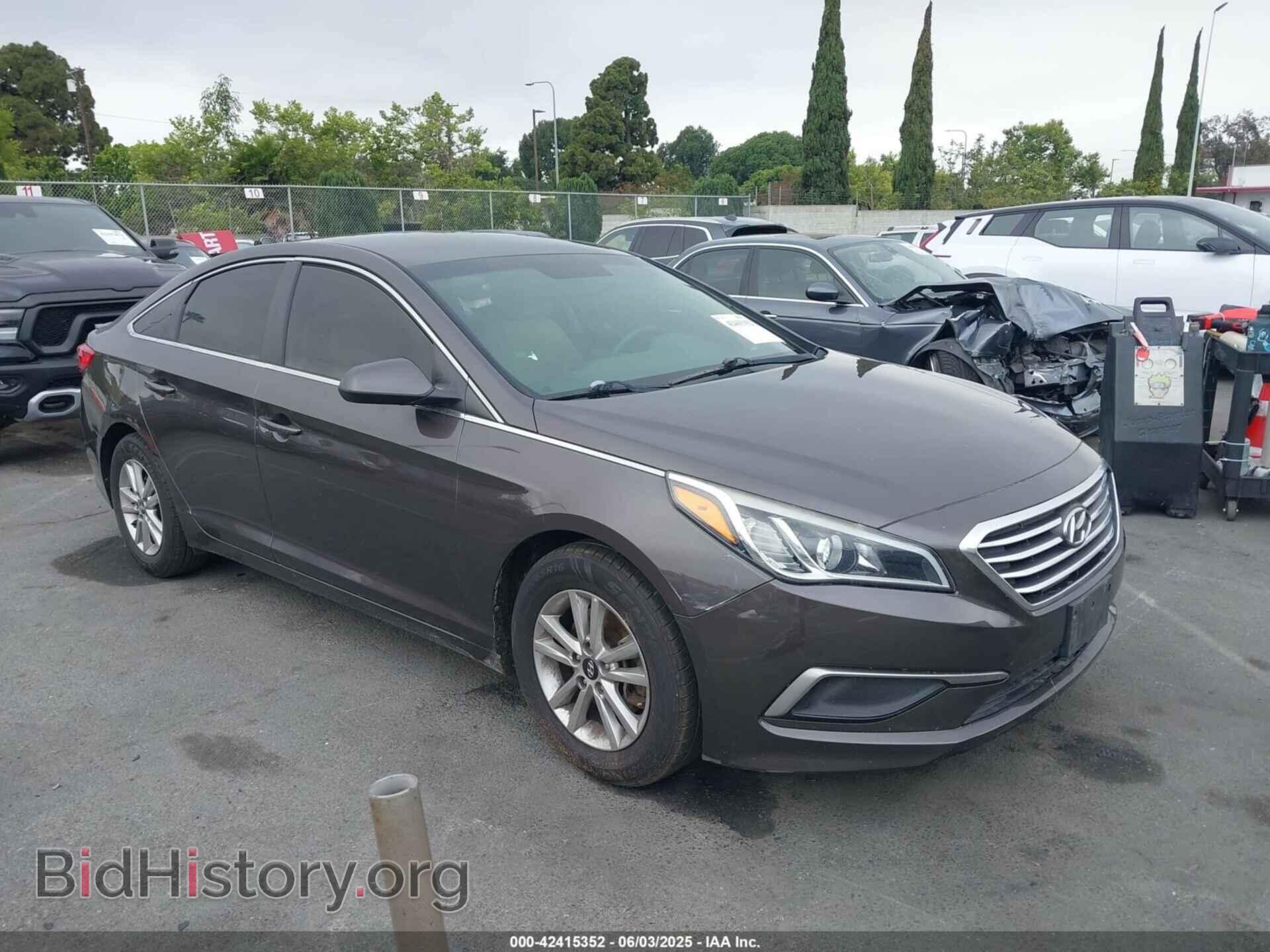 Photo 5NPE24AFXHH574565 - HYUNDAI SONATA 2017