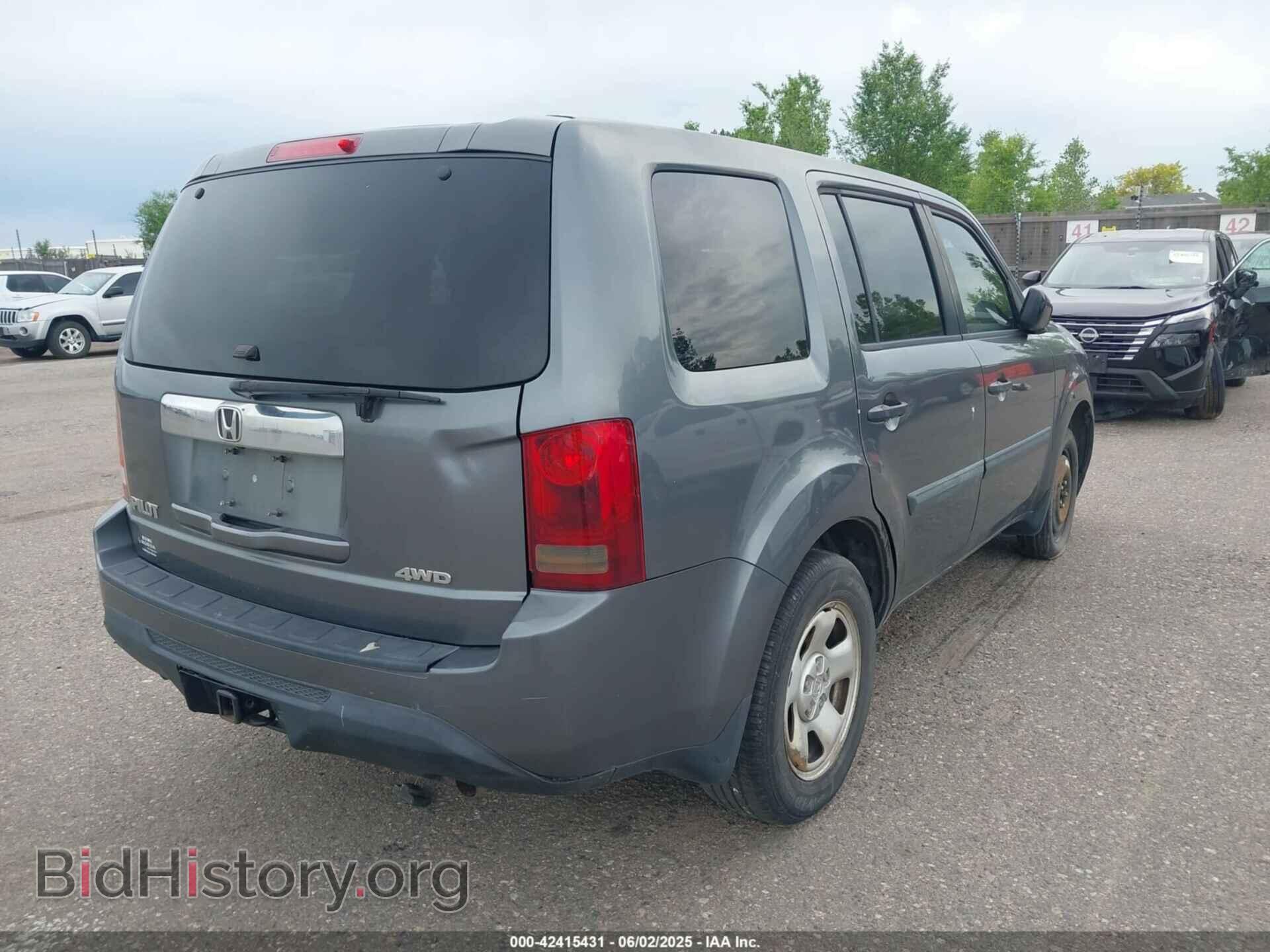 2013 HONDA PILOT - VIN: 5FNYF4H21DB028458 - Фото 4