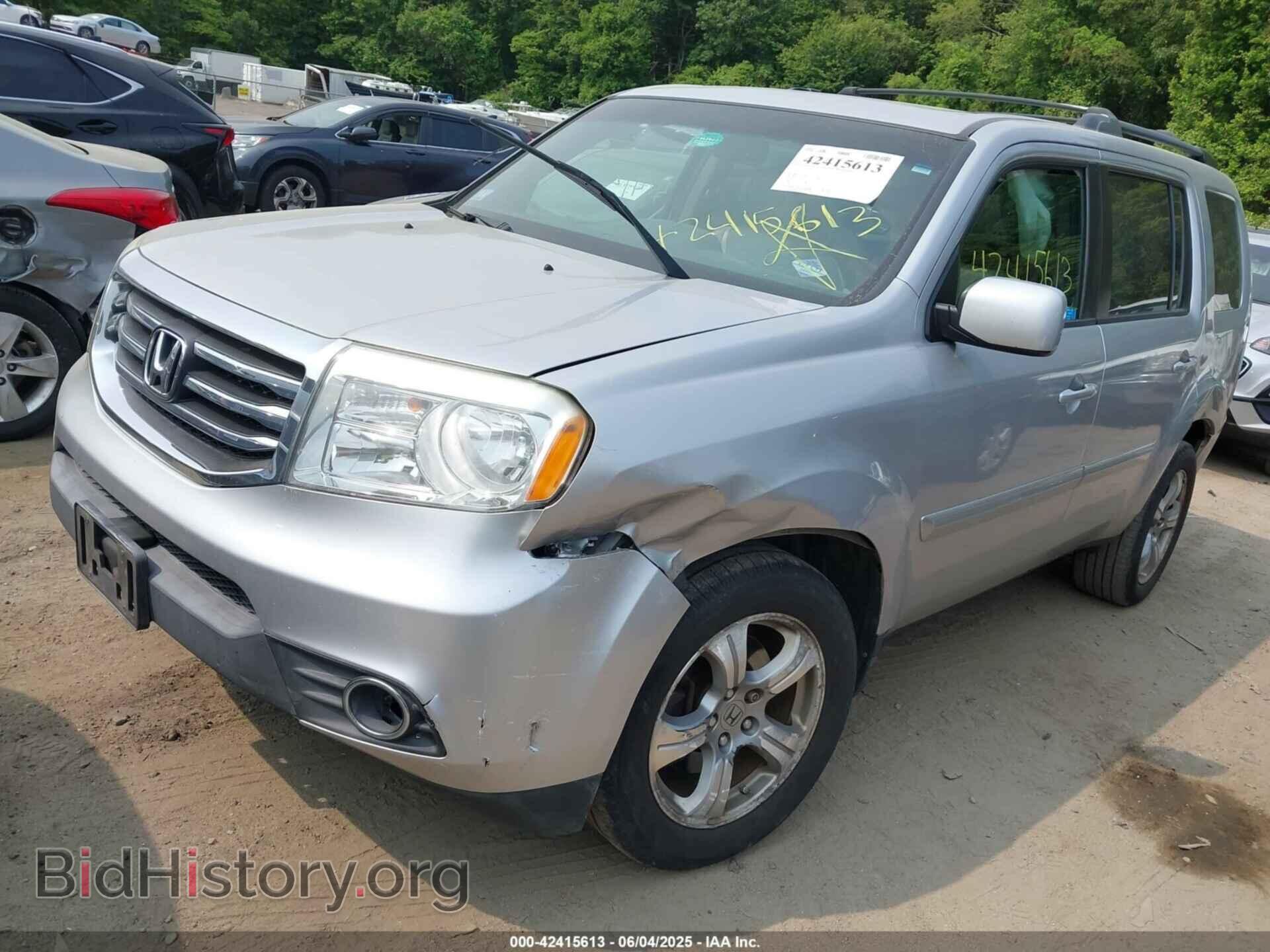 2012 HONDA PILOT - VIN: 5FNYF4H73CB038404 - Фото 2