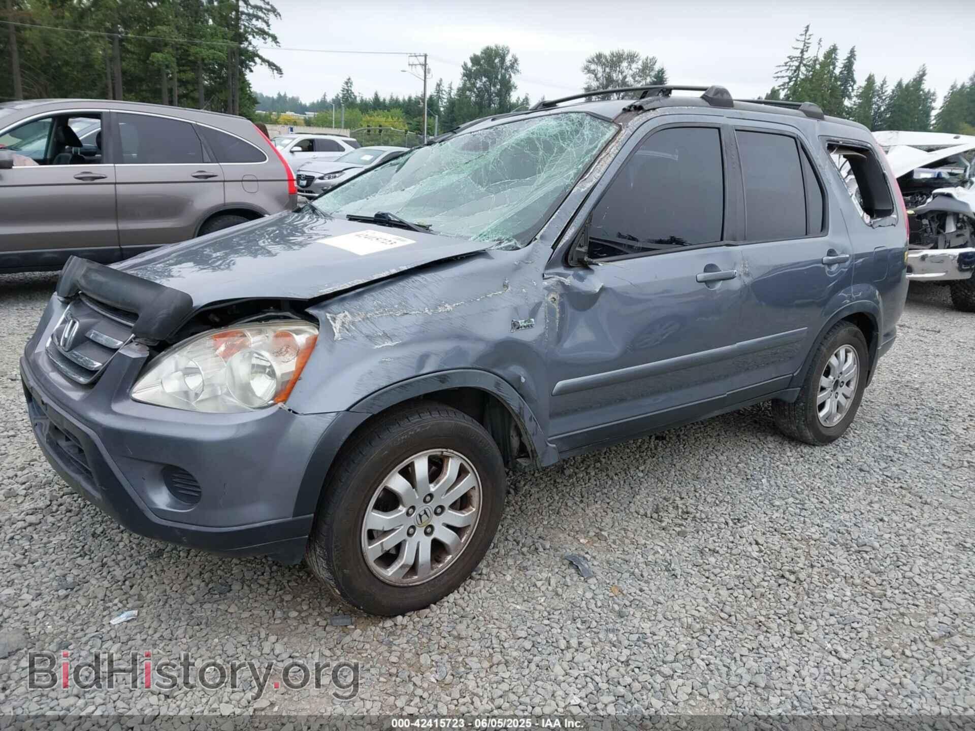 2006 HONDA CR-V - VIN: JHLRD78986C046323 - Фото 2