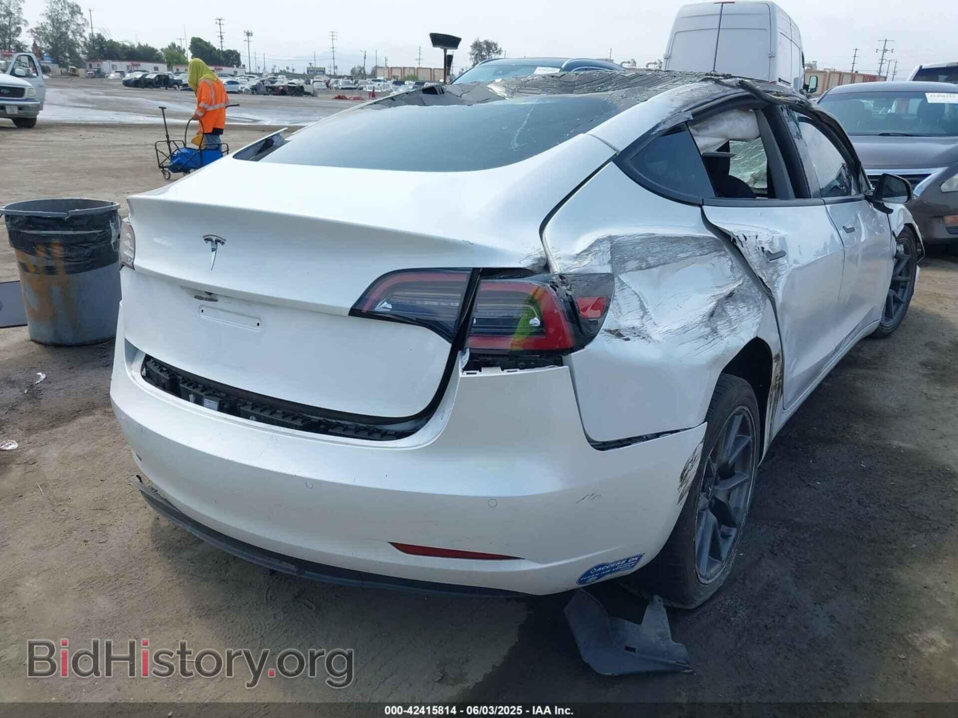 2021 TESLA MODEL 3 - VIN: 5YJ3E1EA3MF921206 - Фото 4