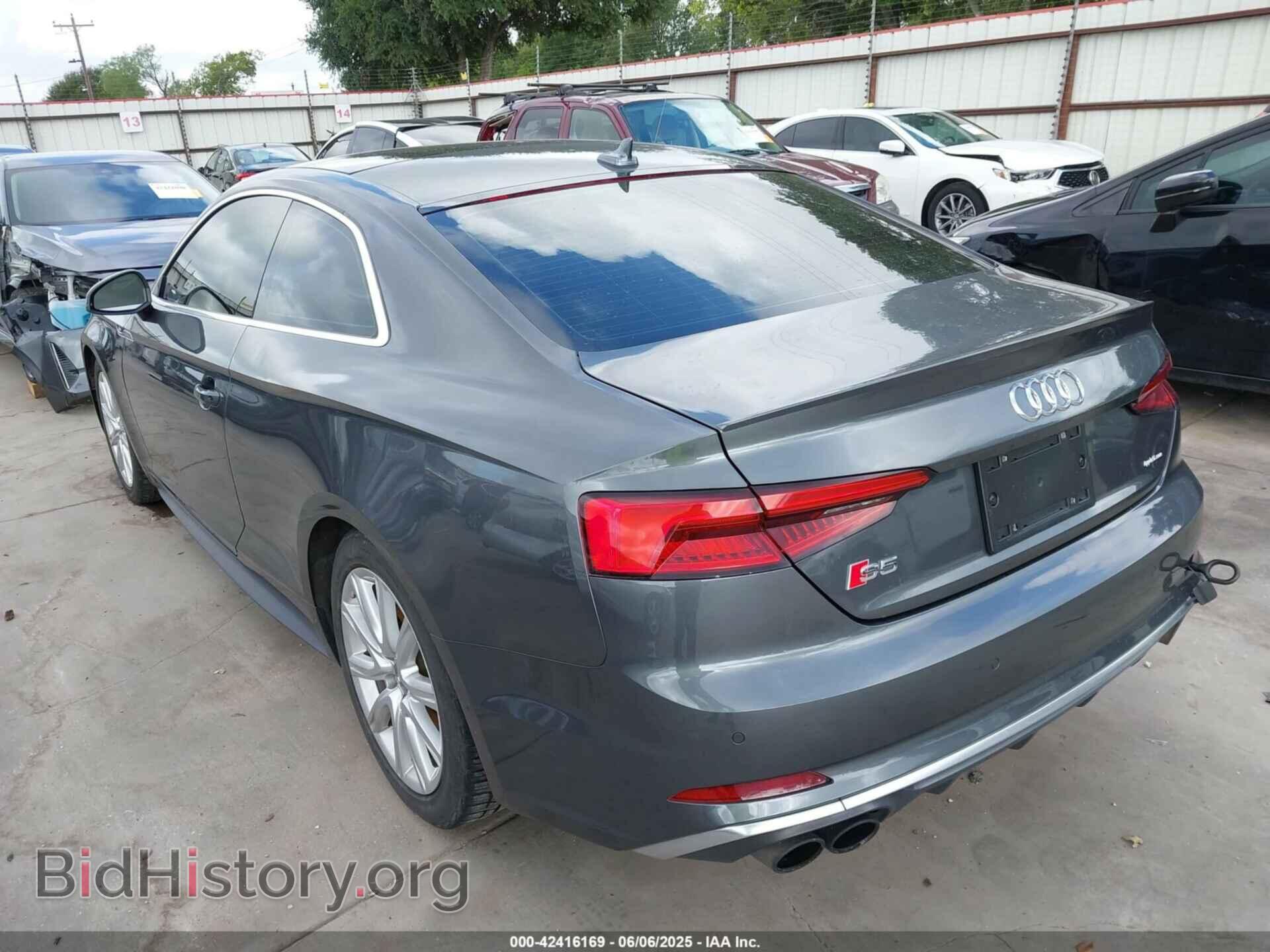 2018 AUDI S5 - VIN: WAUR4AF59JA009986 - Фото 3