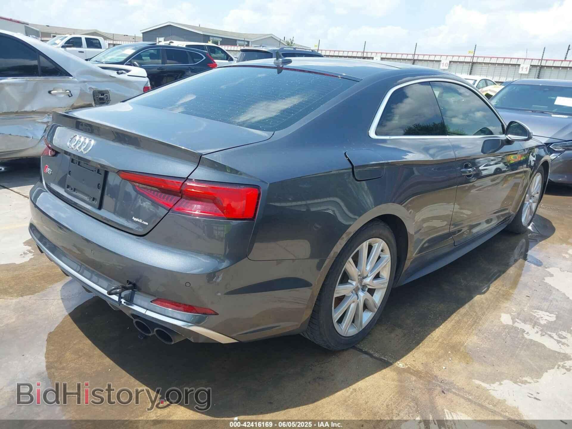 2018 AUDI S5 - VIN: WAUR4AF59JA009986 - Фото 4