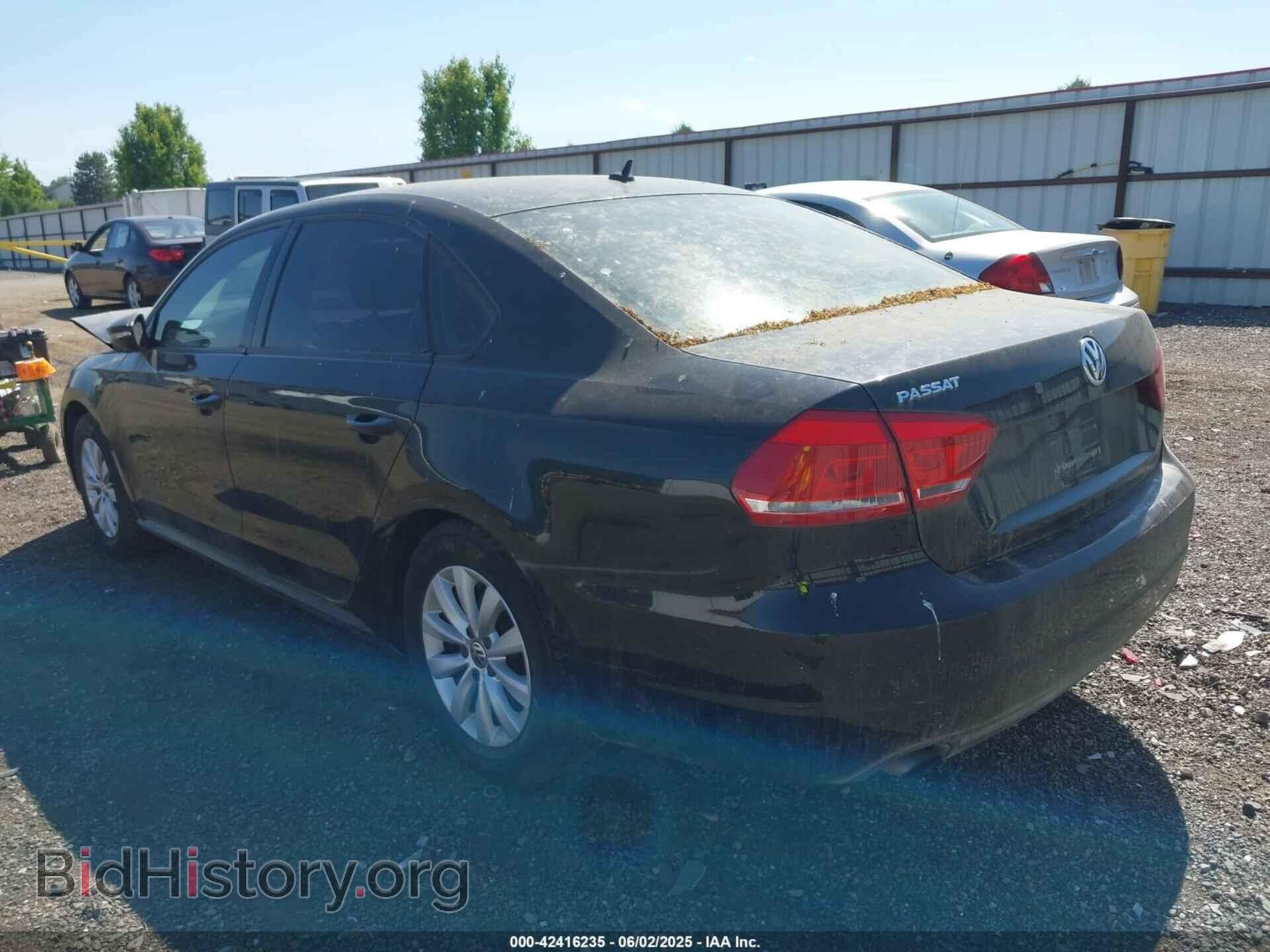 2012 VOLKSWAGEN PASSAT - VIN: 1VWAP7A3XCC003957 - Фото 3