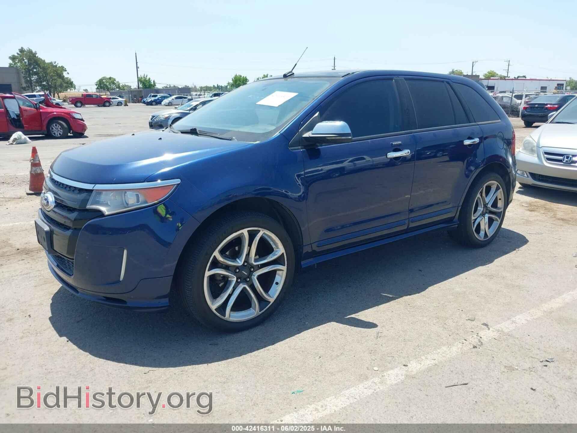 2012 FORD EDGE - VIN: 2FMDK4AK7CBA45924 - Фото 2