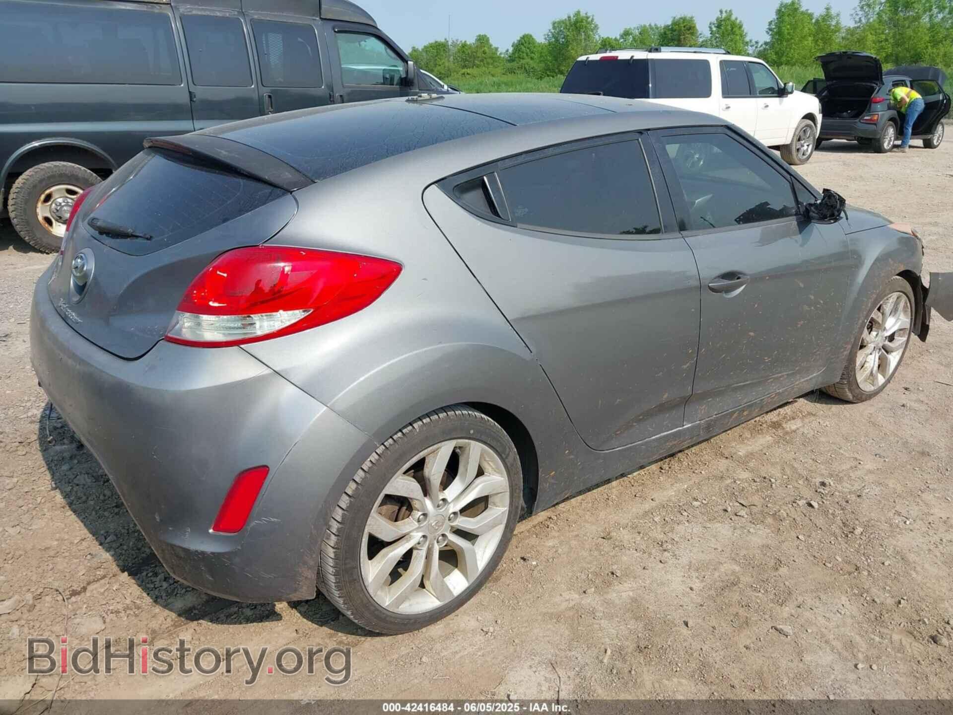 2012 HYUNDAI VELOSTER - VIN: KMHTC6ADXCU067853 - Фото 4