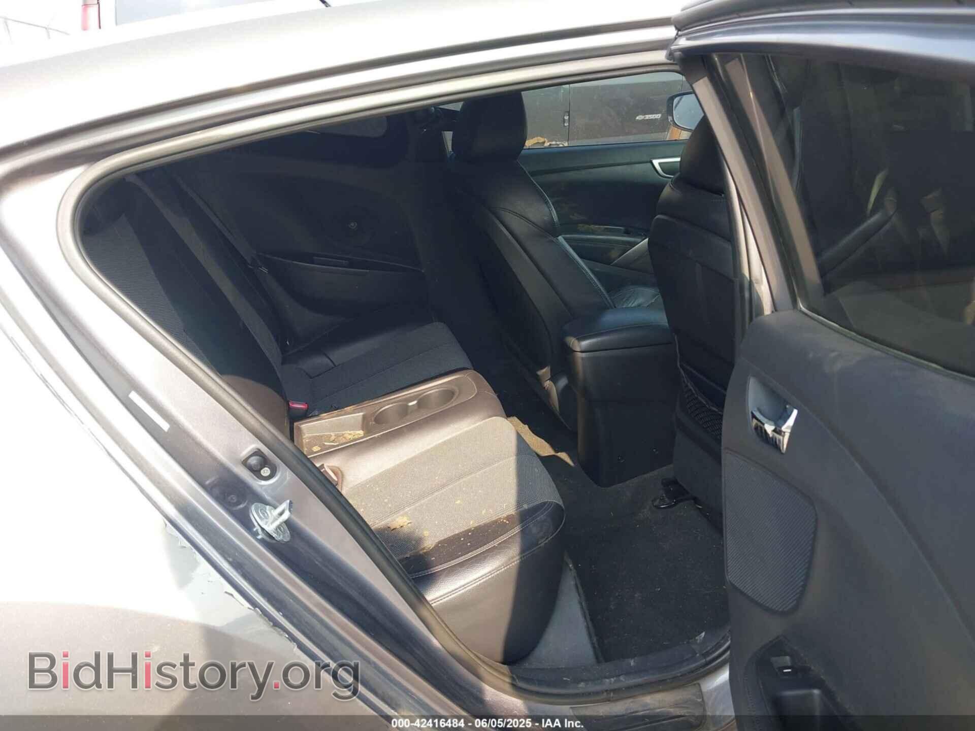 2012 HYUNDAI VELOSTER - VIN: KMHTC6ADXCU067853 - Фото 8