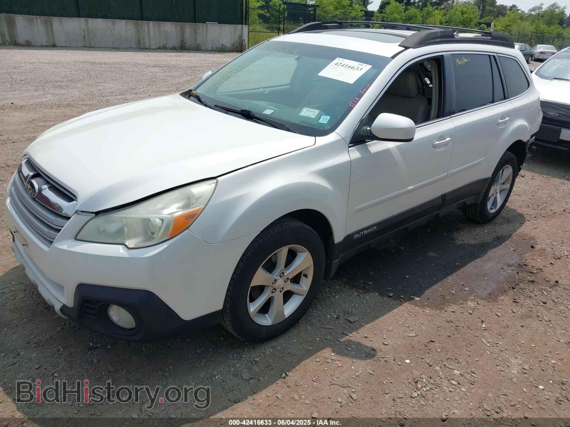 2013 SUBARU OUTBACK - VIN: 4S4BRBKC8D3255643 - Фото 2