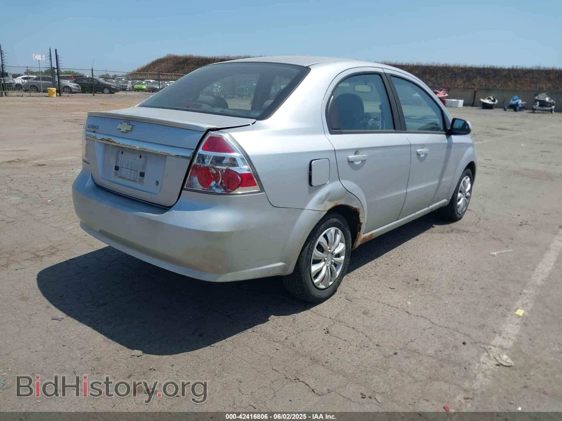 2011 CHEVROLET AVEO - VIN: KL1TD5DE6BB141559 - Фото 4