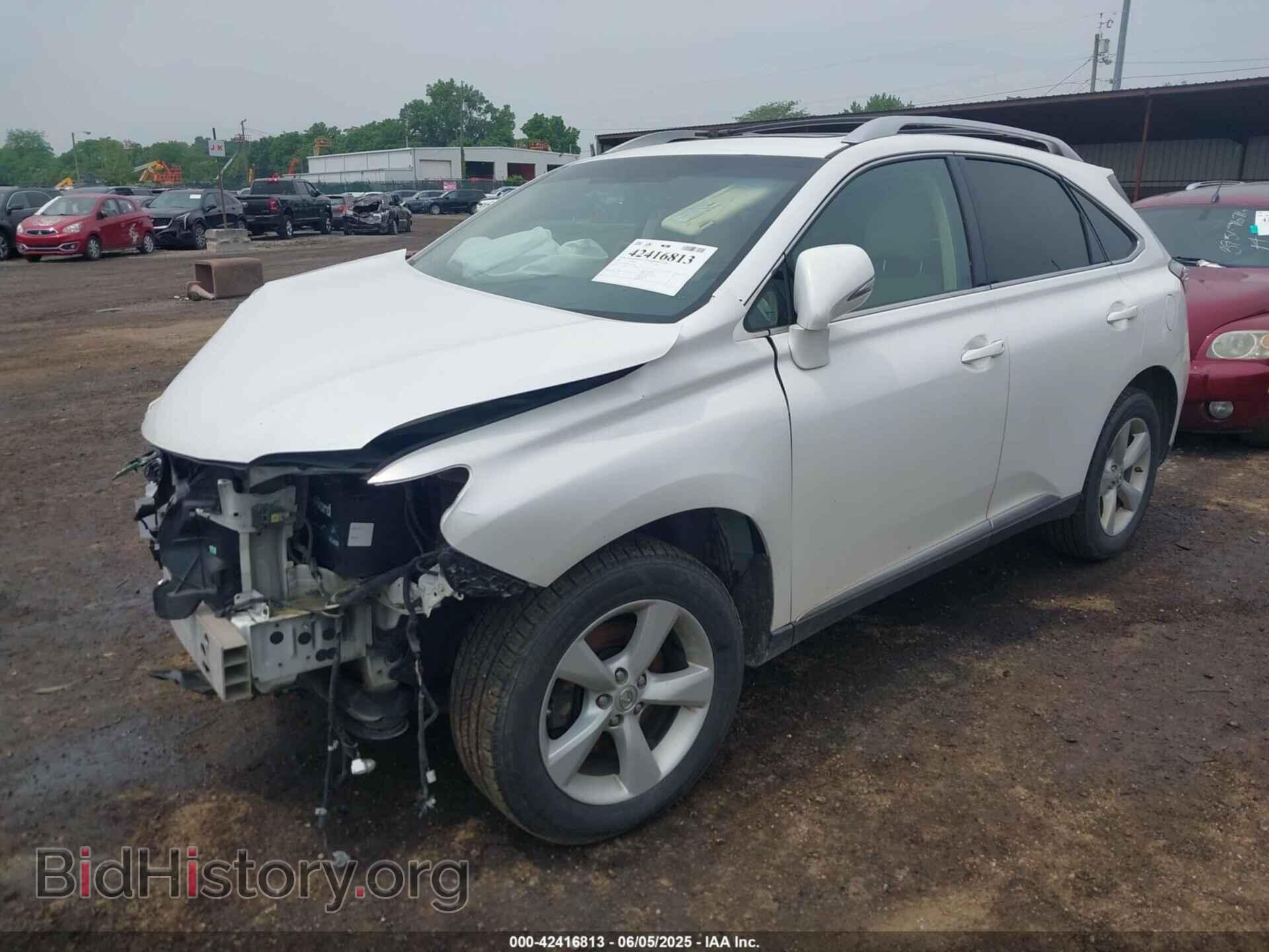 2013 LEXUS RX 350 - VIN: 2T2BK1BA1DC183091 - Фото 2