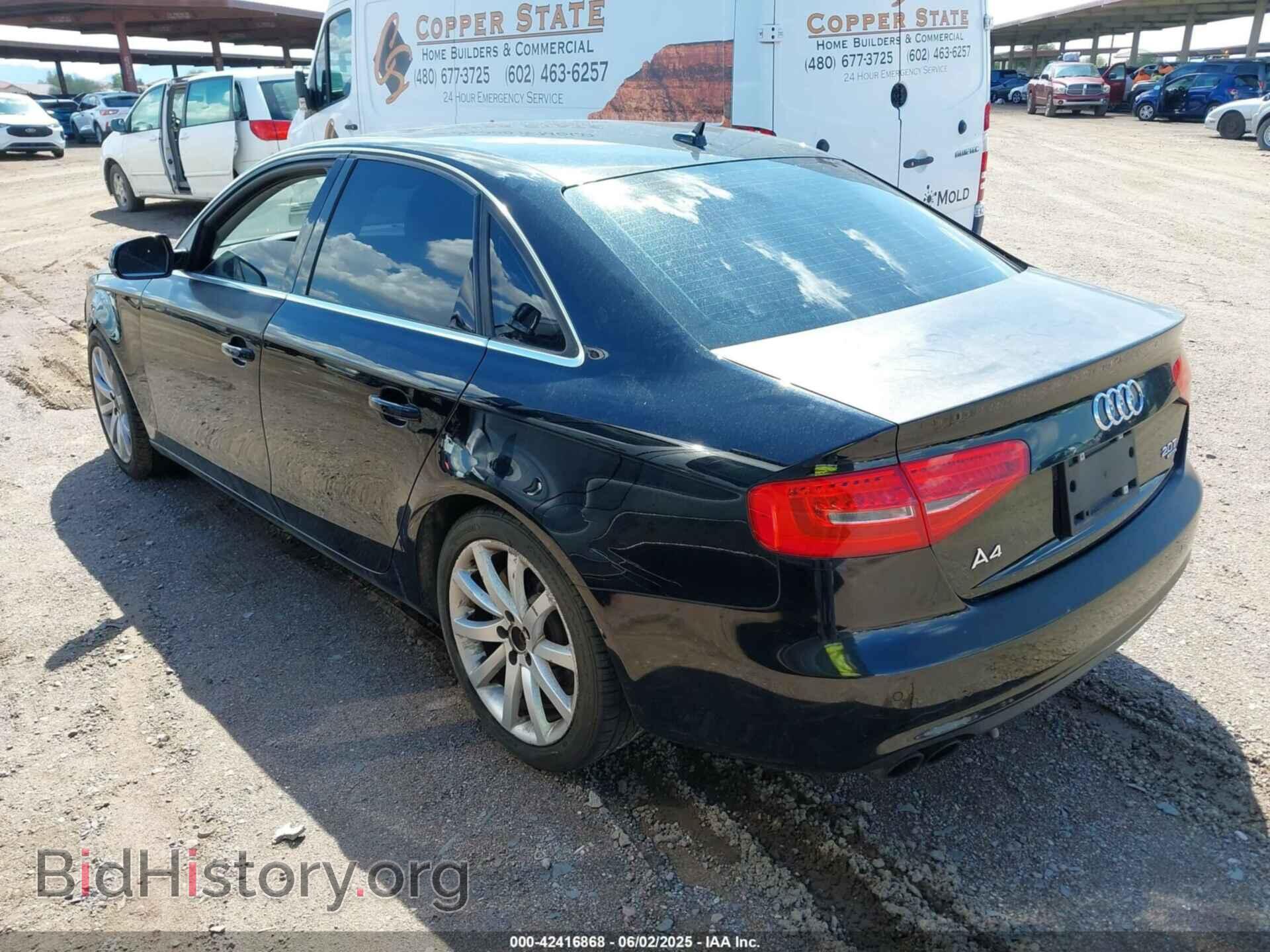 2013 AUDI A4 - VIN: WAUFFAFL8DN038873 - Фото 3