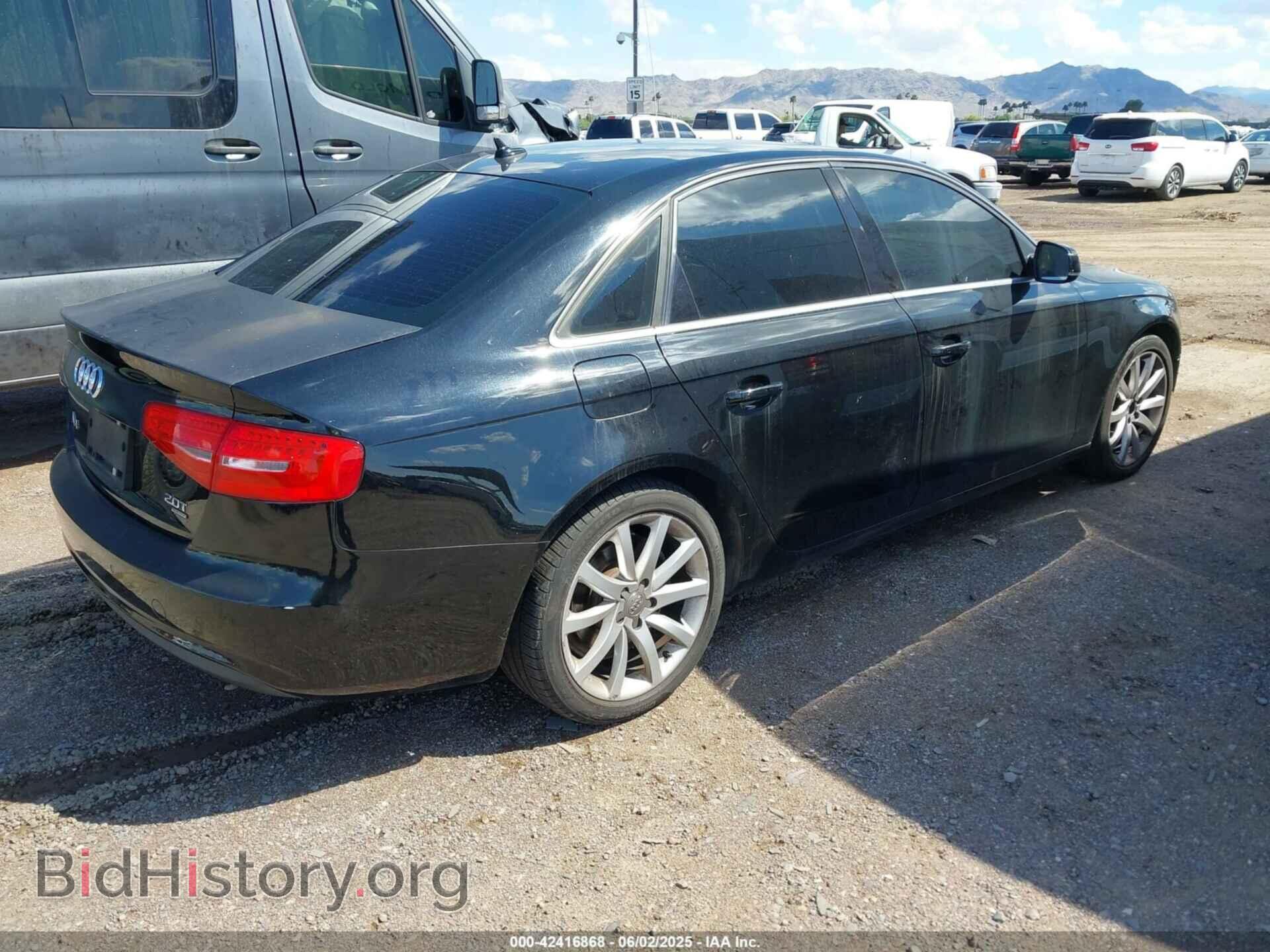 2013 AUDI A4 - VIN: WAUFFAFL8DN038873 - Фото 4