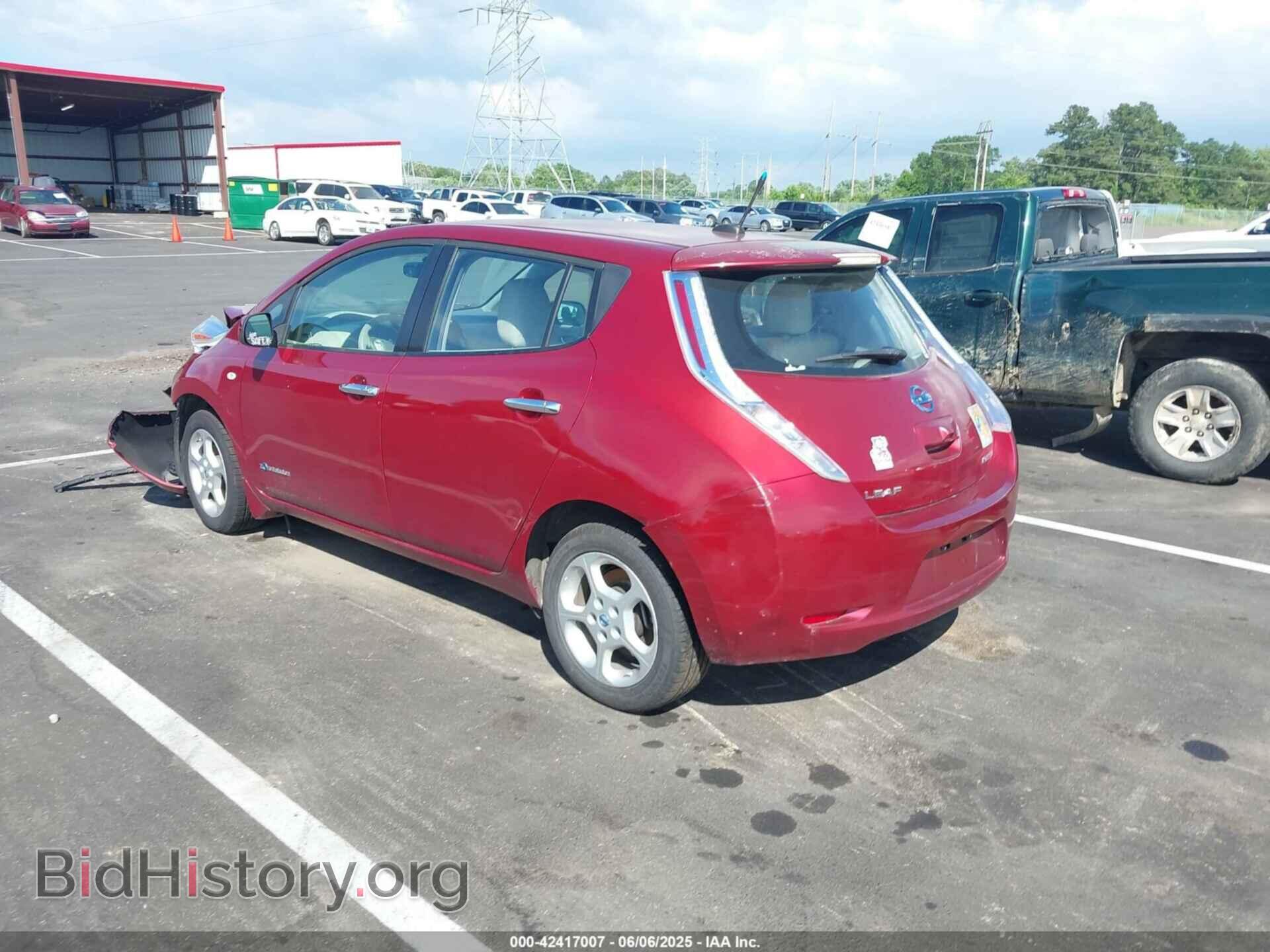 2012 NISSAN LEAF - VIN: JN1AZ0CP3CT026164 - Фото 3