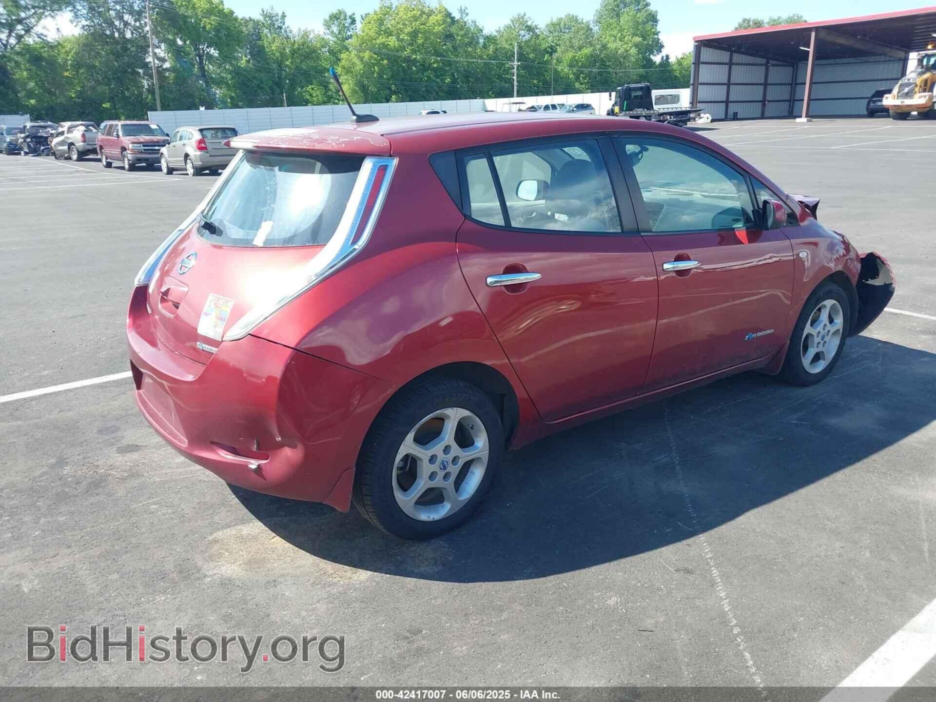 2012 NISSAN LEAF - VIN: JN1AZ0CP3CT026164 - Фото 4
