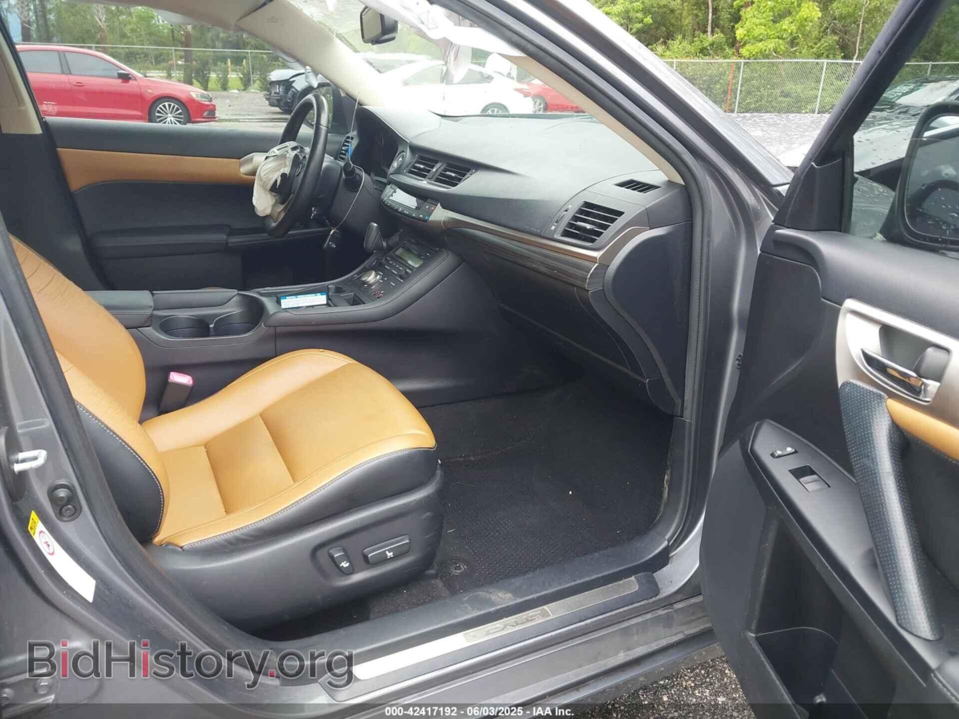 2015 LEXUS CT 200H - VIN: JTHKD5BH5F2214474 - Фото 5