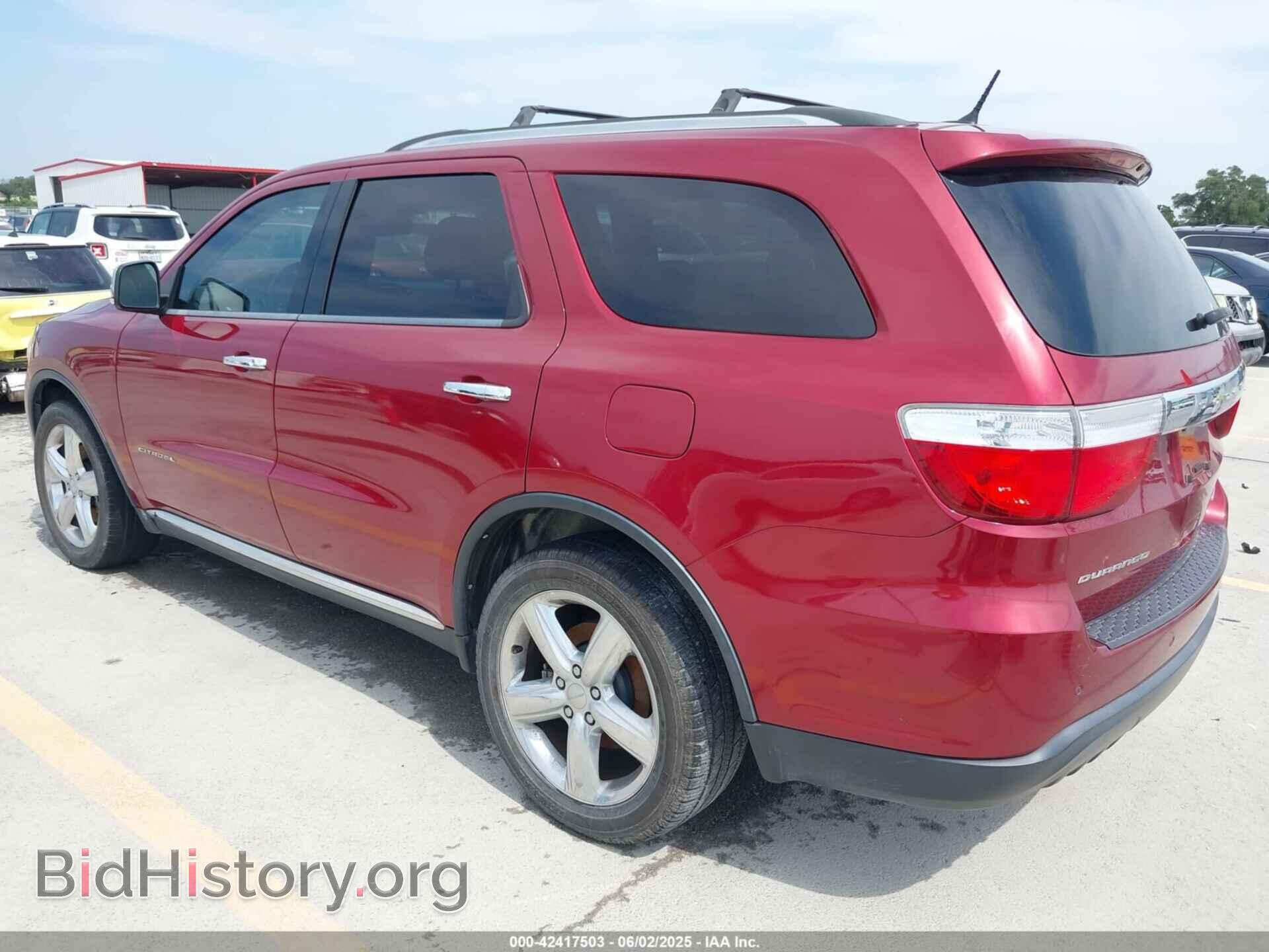 2013 DODGE DURANGO - VIN: 1C4RDHEG8DC659125 - Photo 3