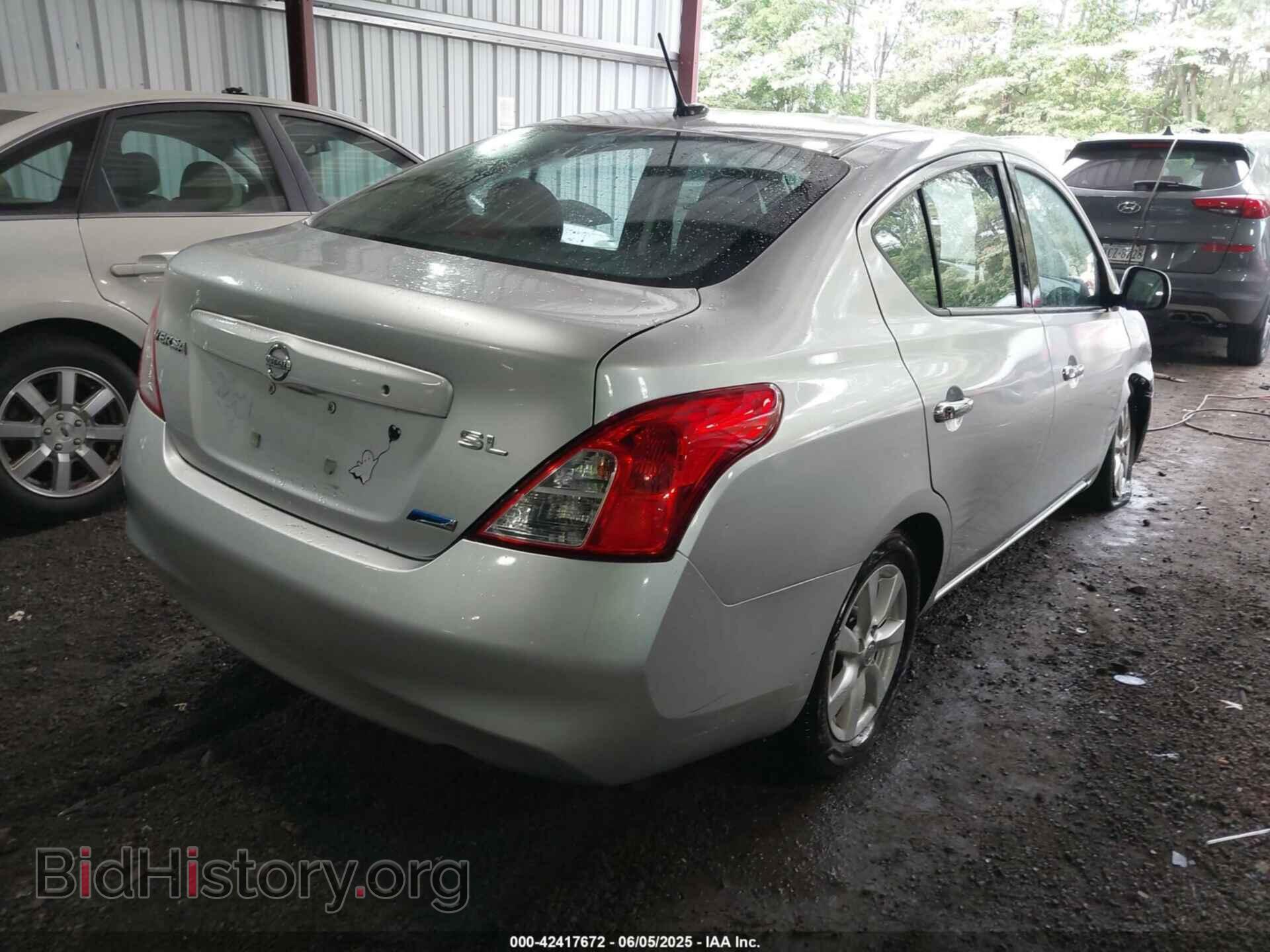 2012 NISSAN VERSA - VIN: 3N1CN7AP1CL928493 - Фото 4
