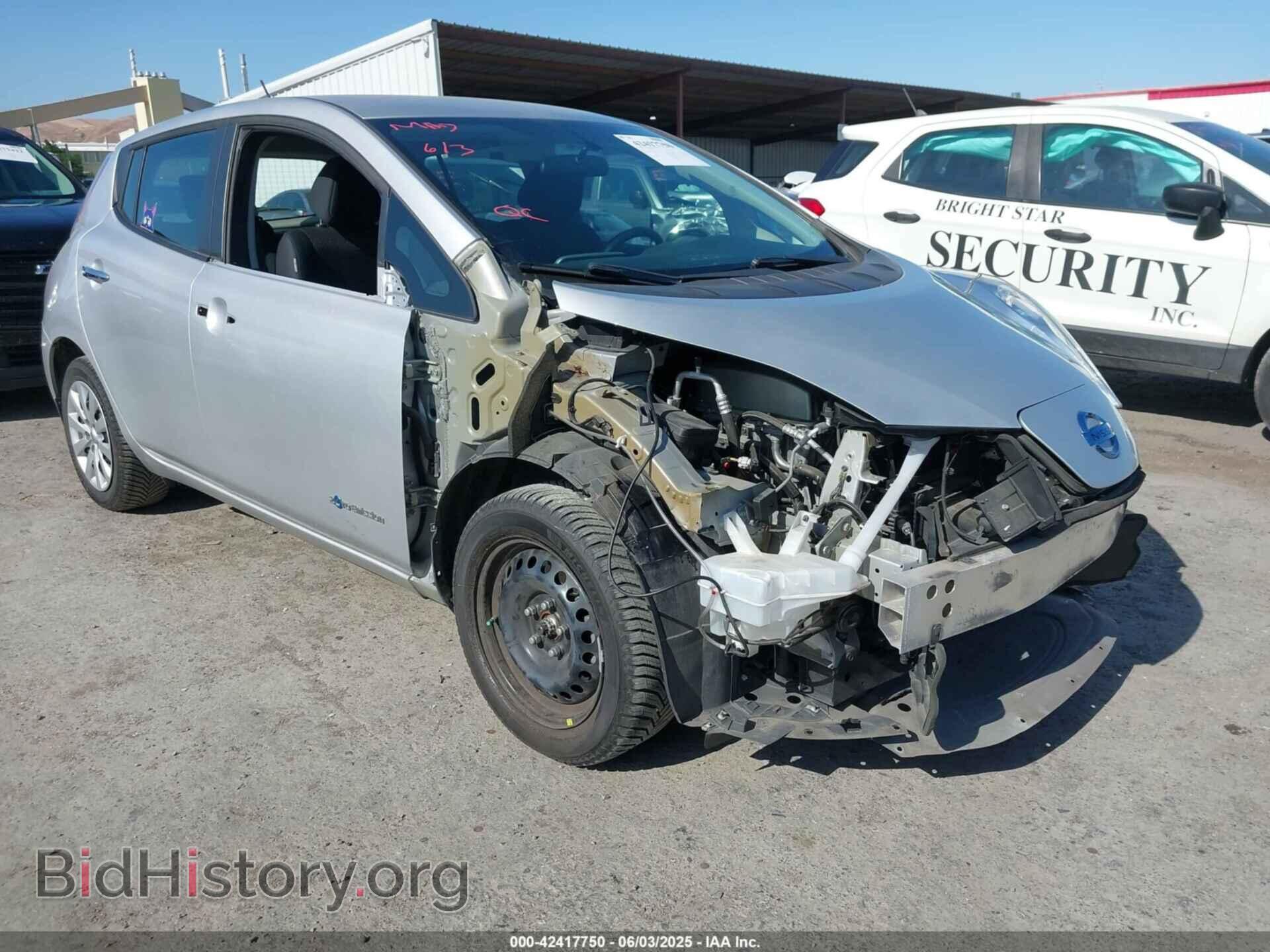 2017 NISSAN LEAF - VIN: 1N4BZ0CP1HC300038 - Фото 6