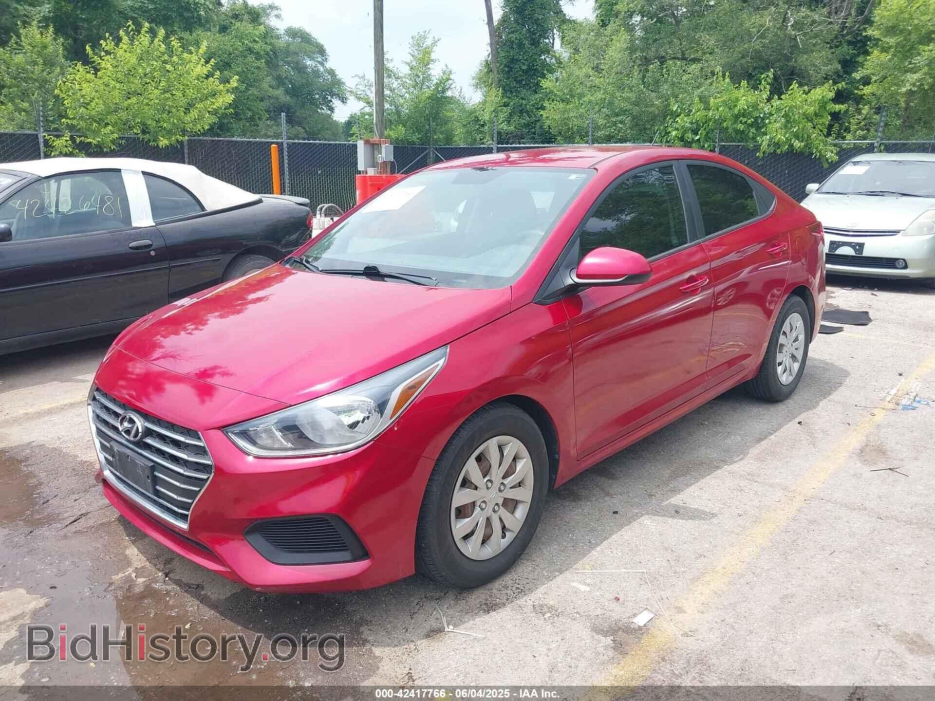 2019 HYUNDAI ACCENT - VIN: 3KPC24A39KE076432 - Фото 2