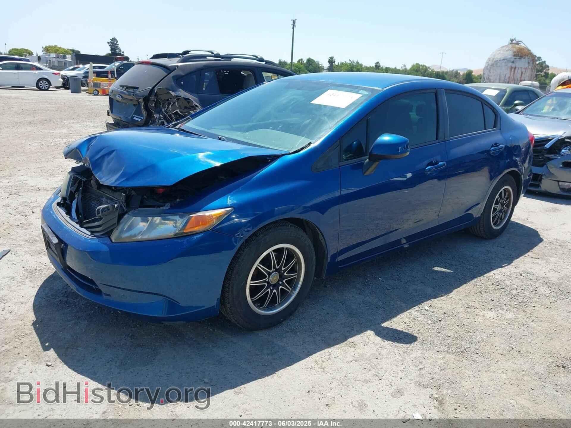 2012 HONDA CIVIC - VIN: 19XFB2F59CE319010 - Фото 2